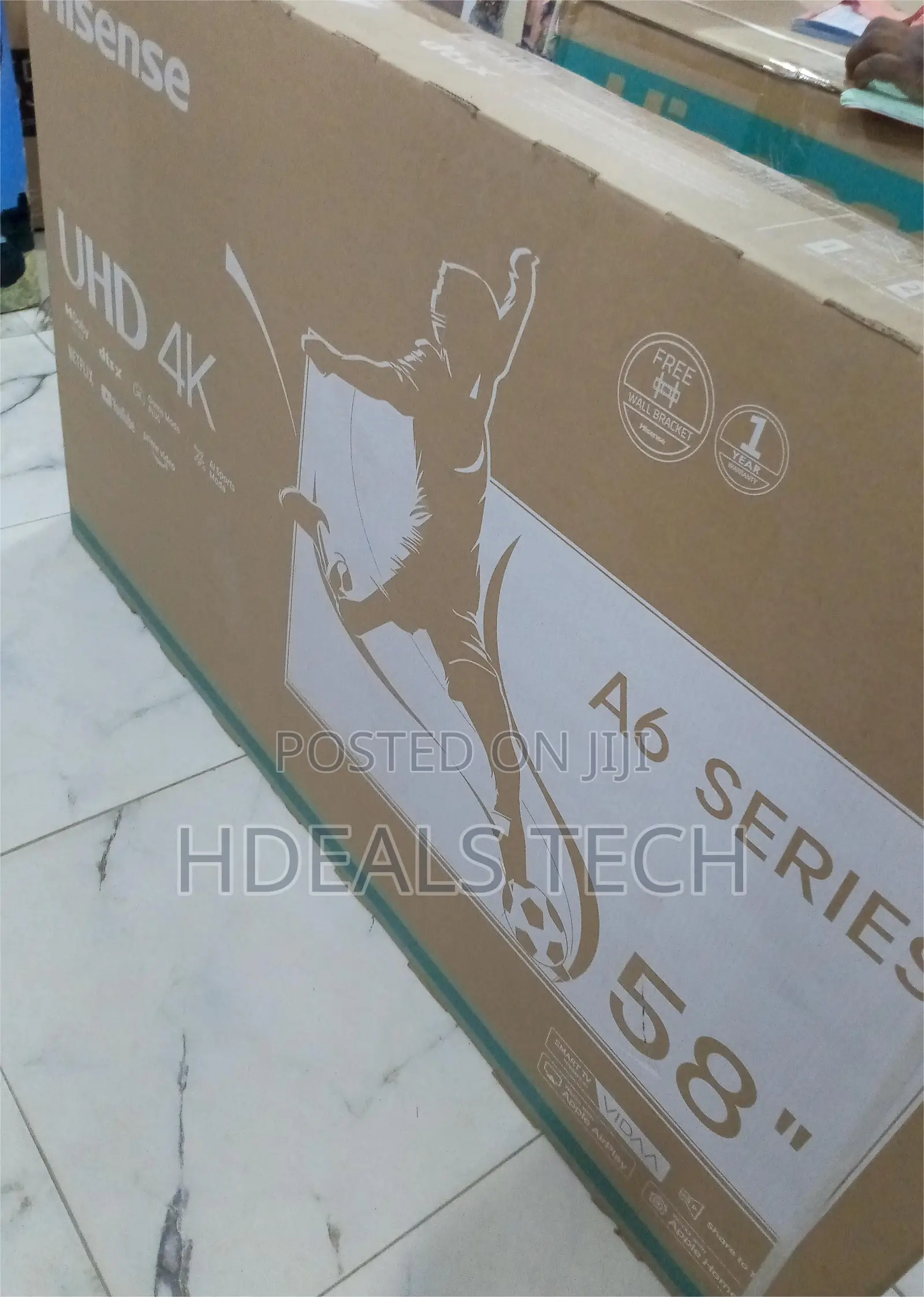 Hisense 58” Class A6h Smart Tv With Google Tv