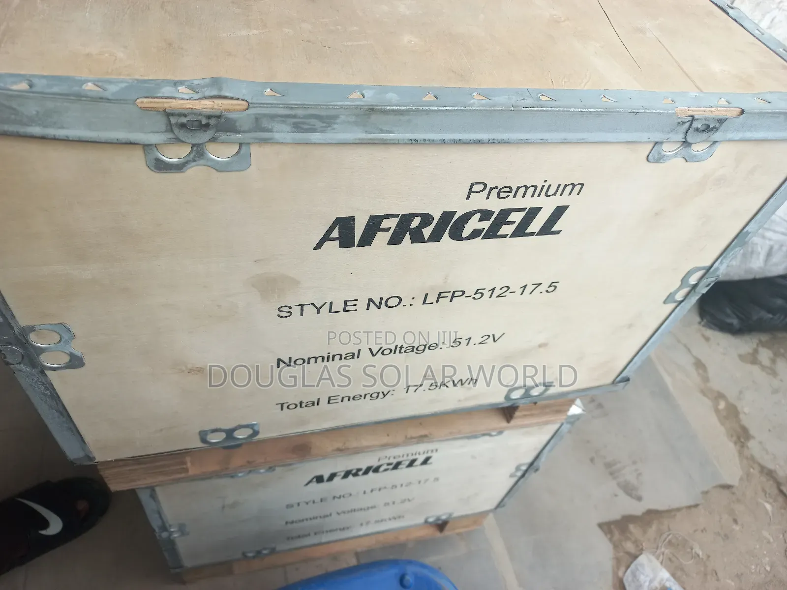 17.5kwh 51.2v Africell Lithium Battery