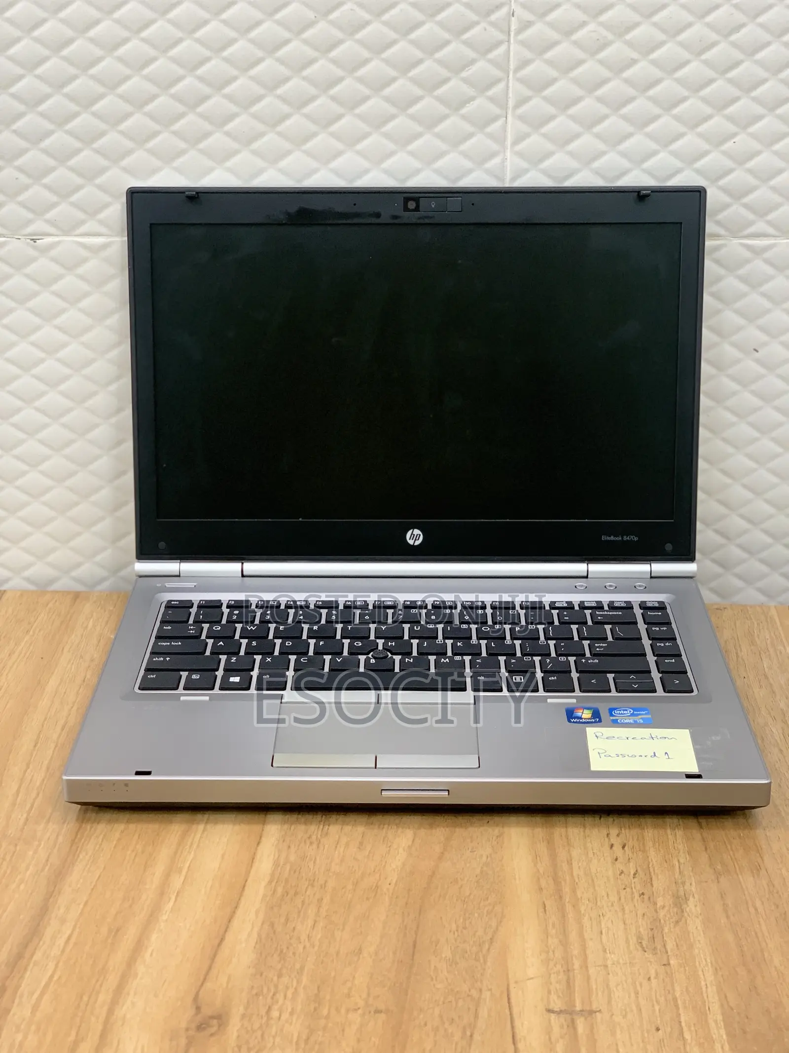 Laptop HP EliteBook 8470P 8GB Intel Core I5 HDD 500GB