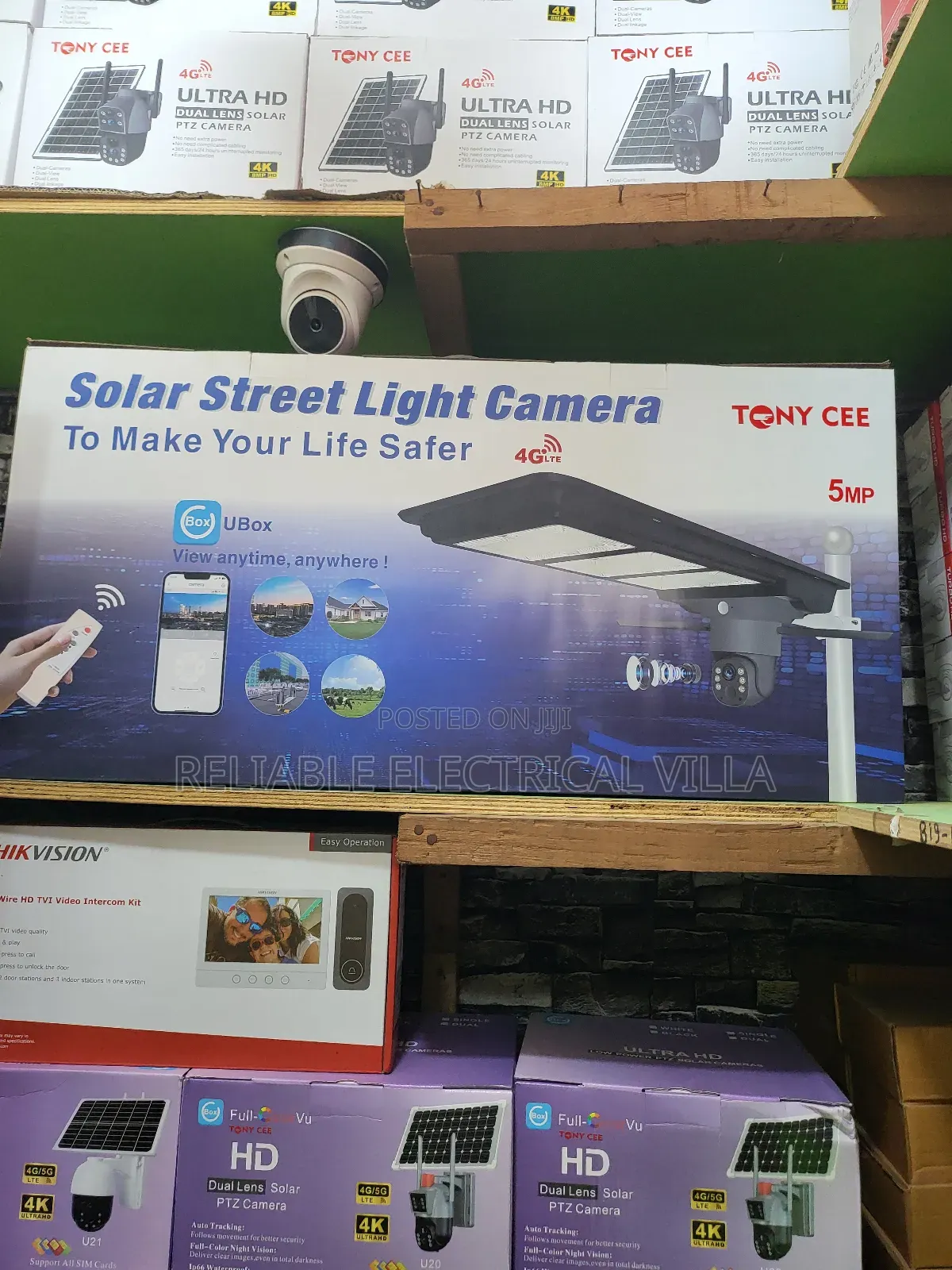 Solar Street Light With Camera