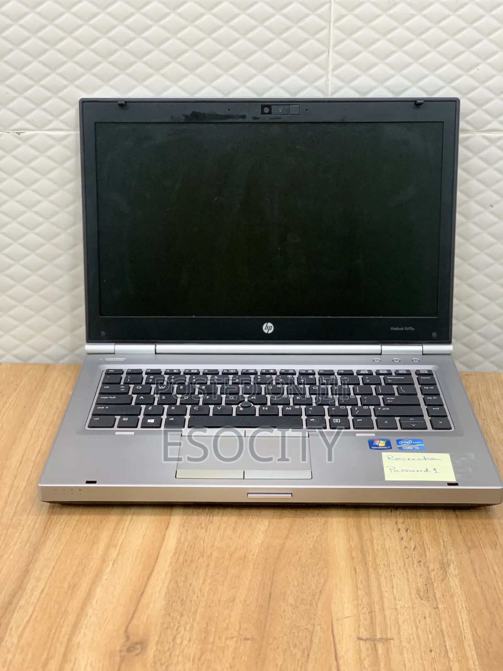 Laptop HP EliteBook 8470P 8GB Intel Core I5 HDD 500GB