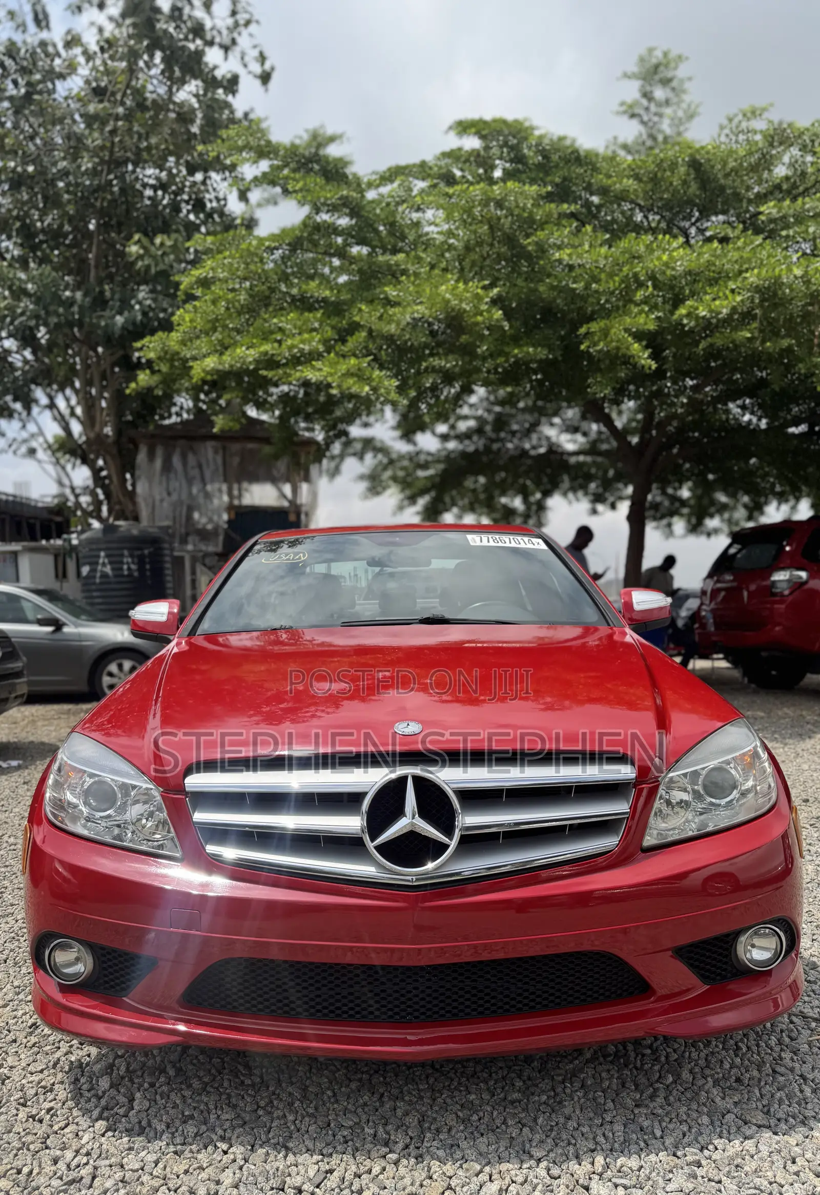 Mercedes-Benz C300 2009 Red