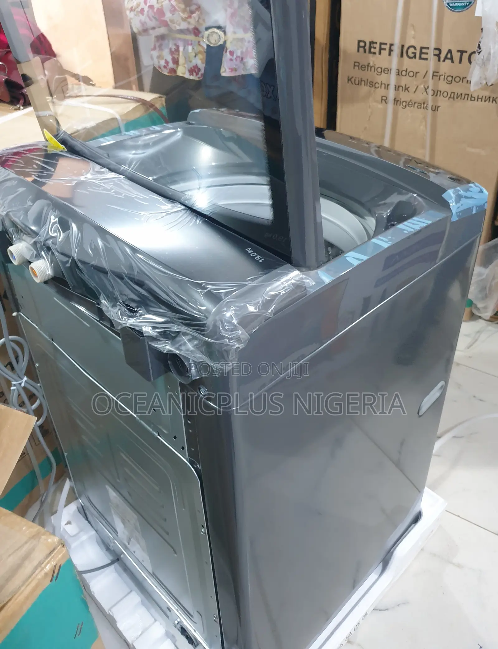 Effortless Cleaning Lg 19kg Washing Machine Top Loader