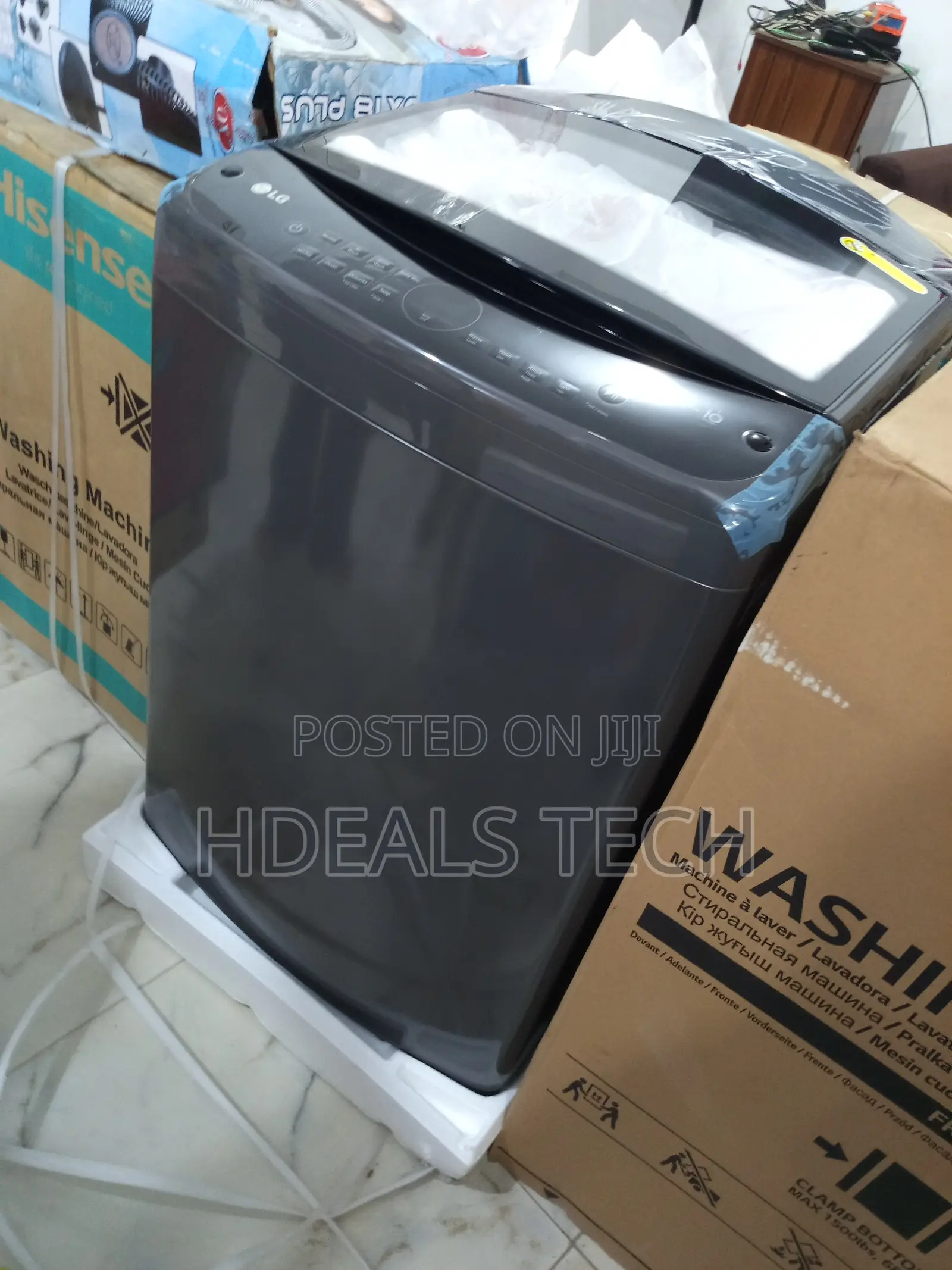 Lg 19kg Front Loader With Steam Allergy Care