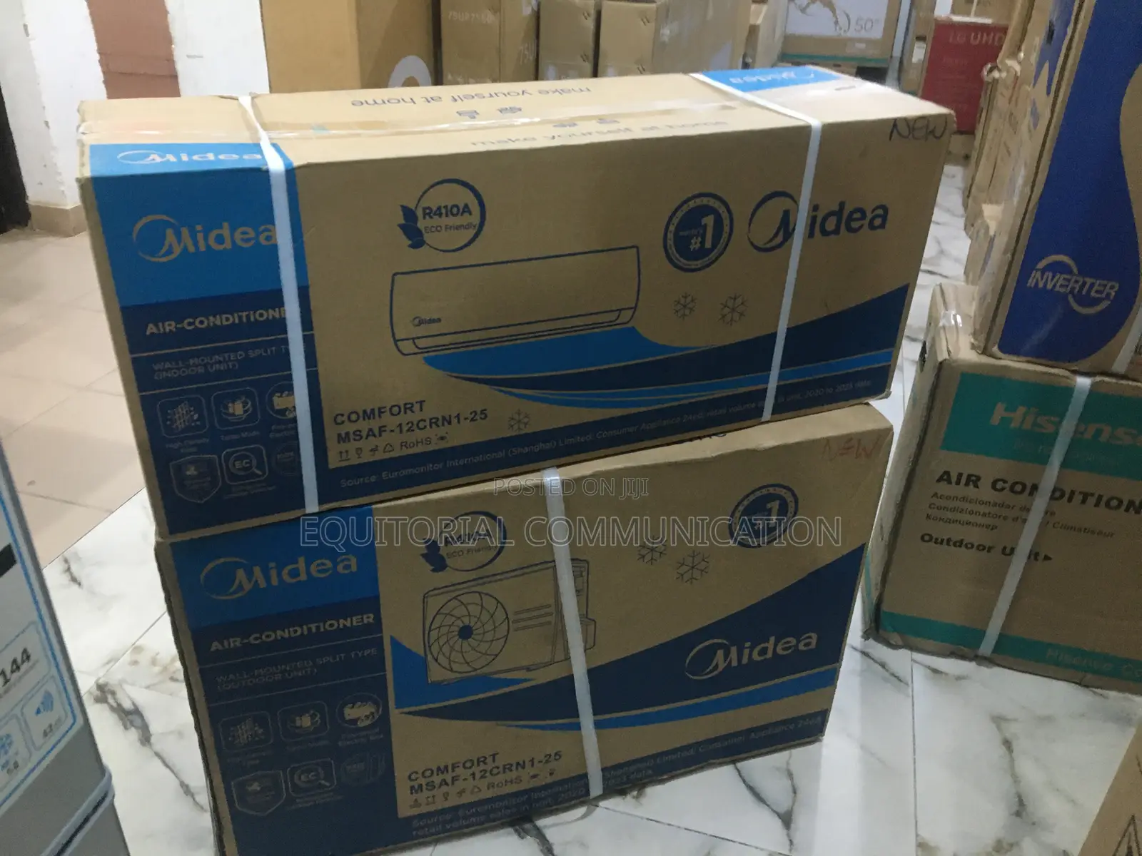 Brand New Midea (1.5hp)Split Super Cooling Air Conditioner