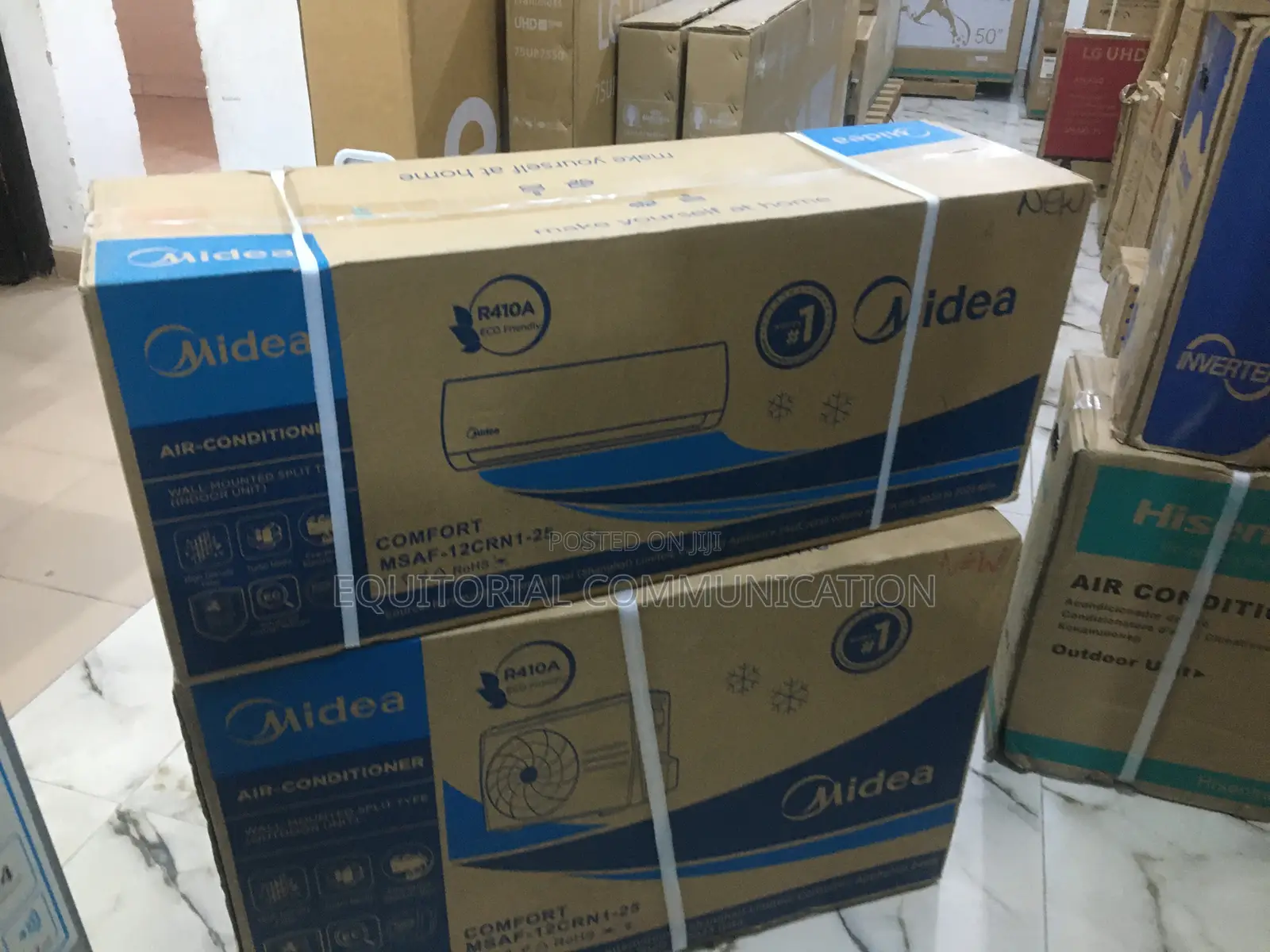 Brand New Midea (1.5hp)Split Super Cooling Air Conditioner