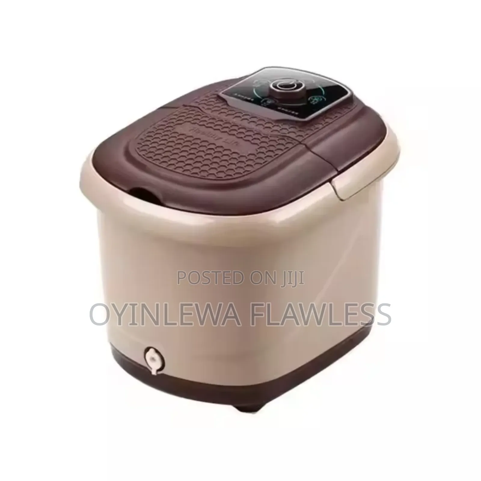 Spa Pedicure Footbasin Acupressure Bubble Massage Bucket