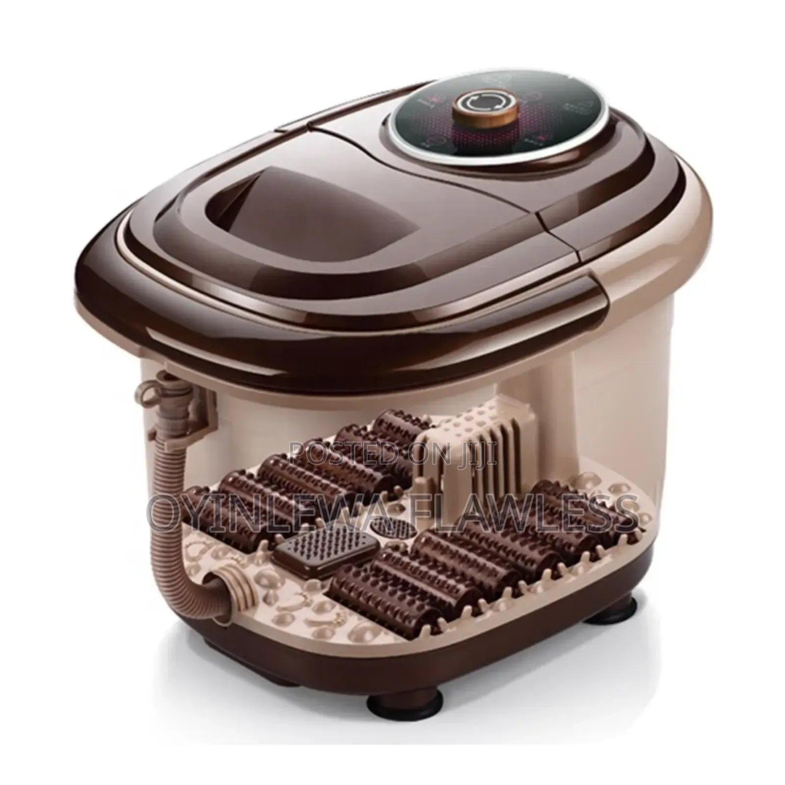 Spa Pedicure Footbasin Acupressure Bubble Massage Bucket
