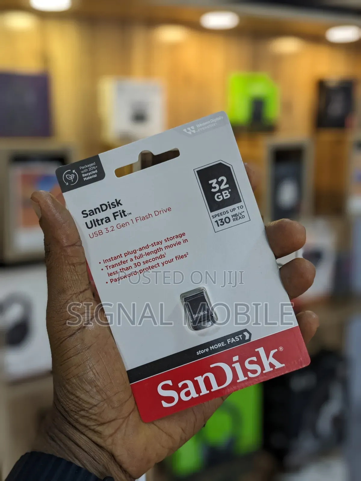 32gb Sandisk Ultra Fit Usb 3.2 Gen 1 Flash Drive