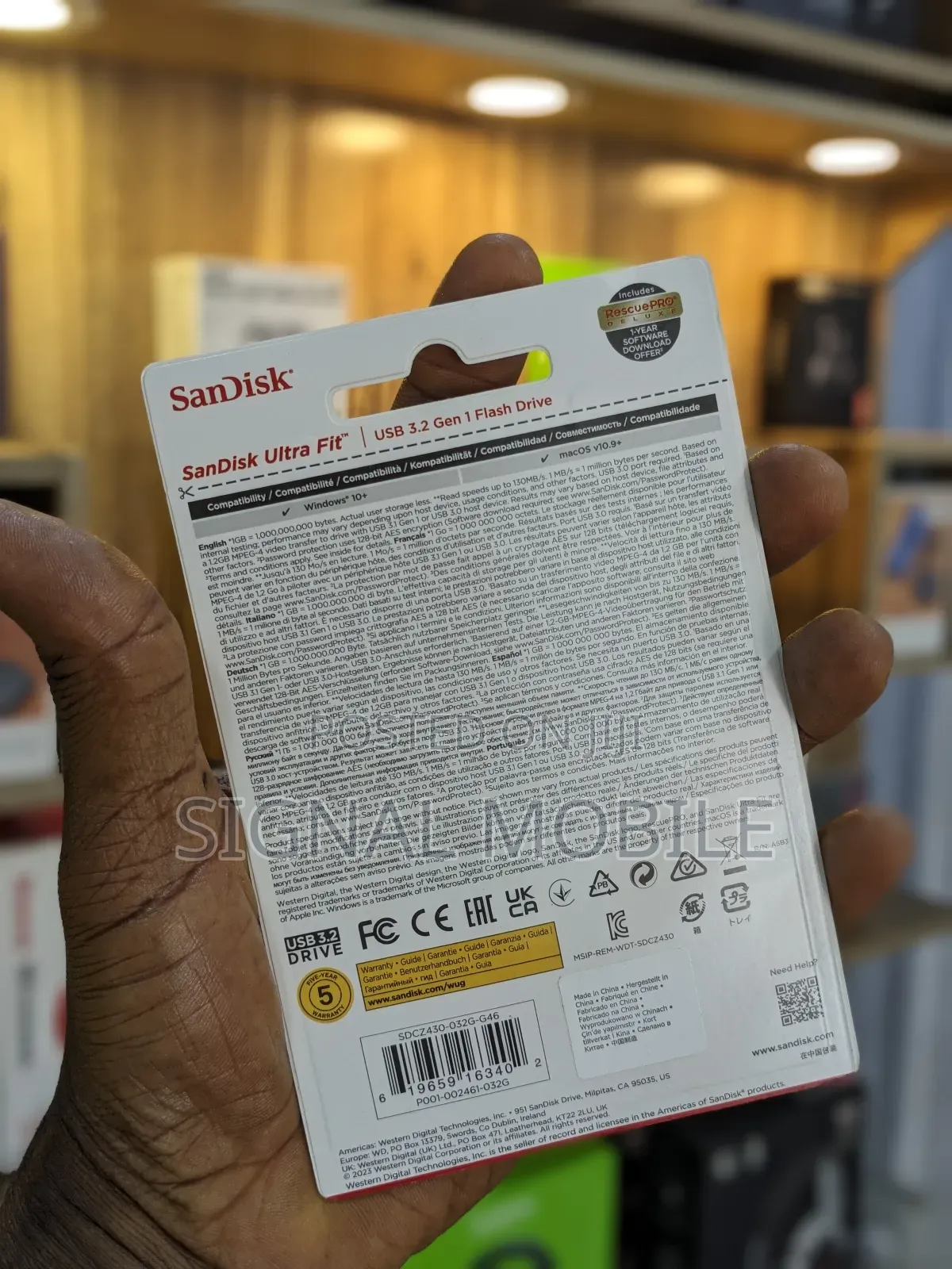 32gb Sandisk Ultra Fit Usb 3.2 Gen 1 Flash Drive