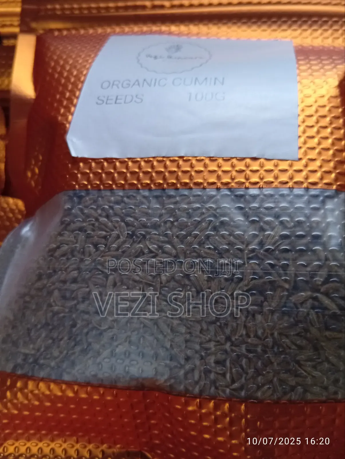 Vezi Organic Cumin Seeds