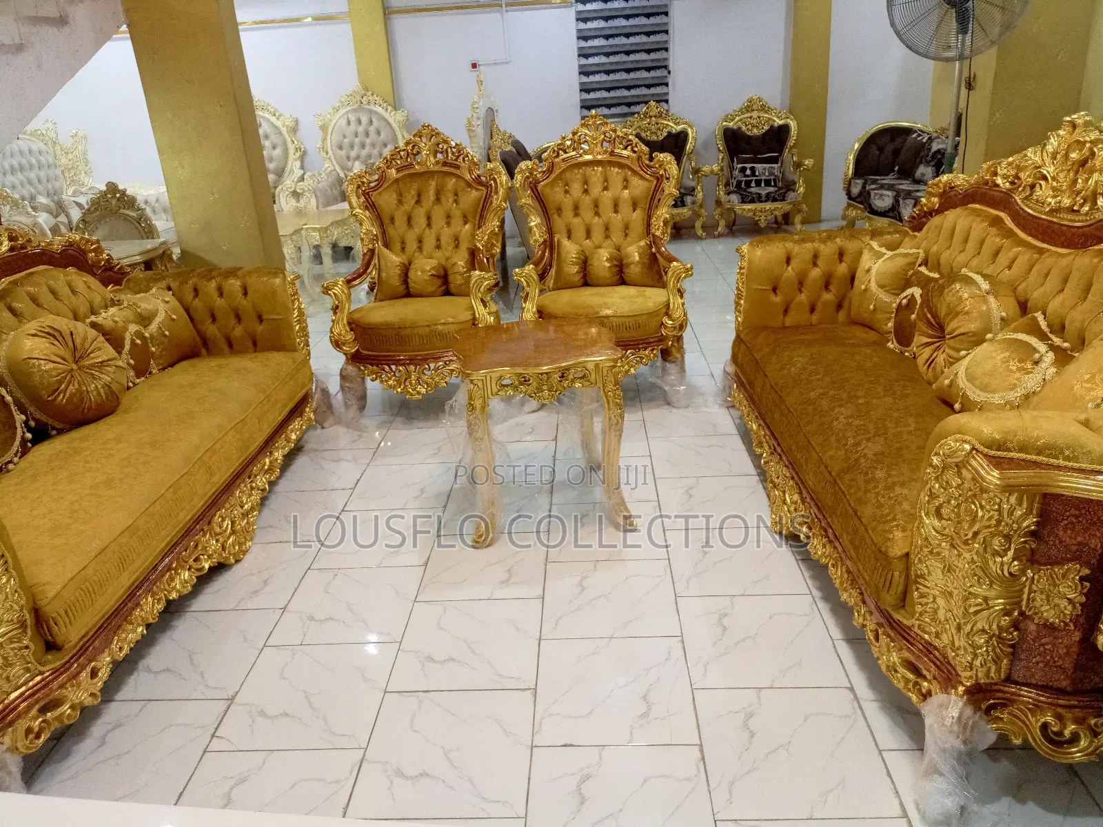 Your Quality Royal Turkish Sofa With Table and Stood