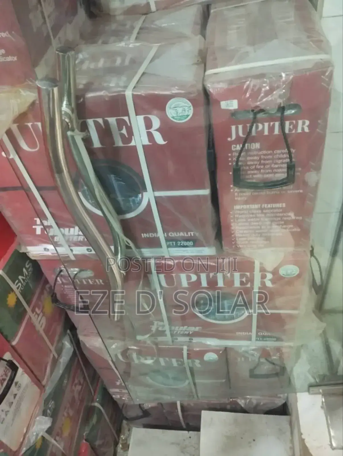 220ah Jupiter Solar Tubular Battery