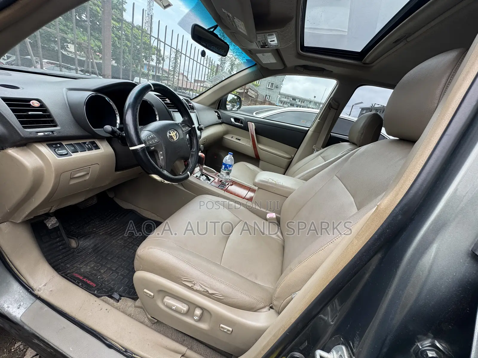 Toyota Highlander 2008 Gray