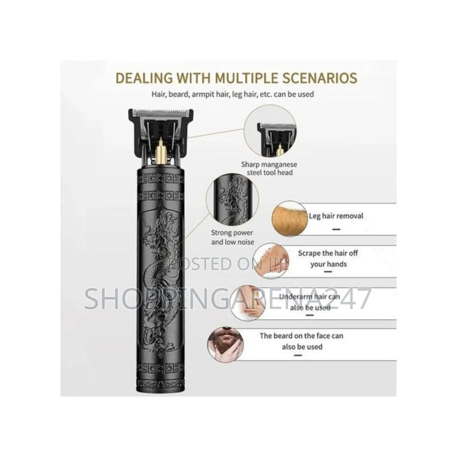 Rechargeable Simple Style Hair Trimmer/Clipper