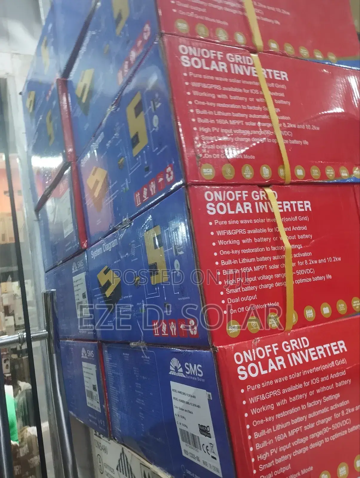 SMS 10kva 48v Solar Inverter Is How Many Amps