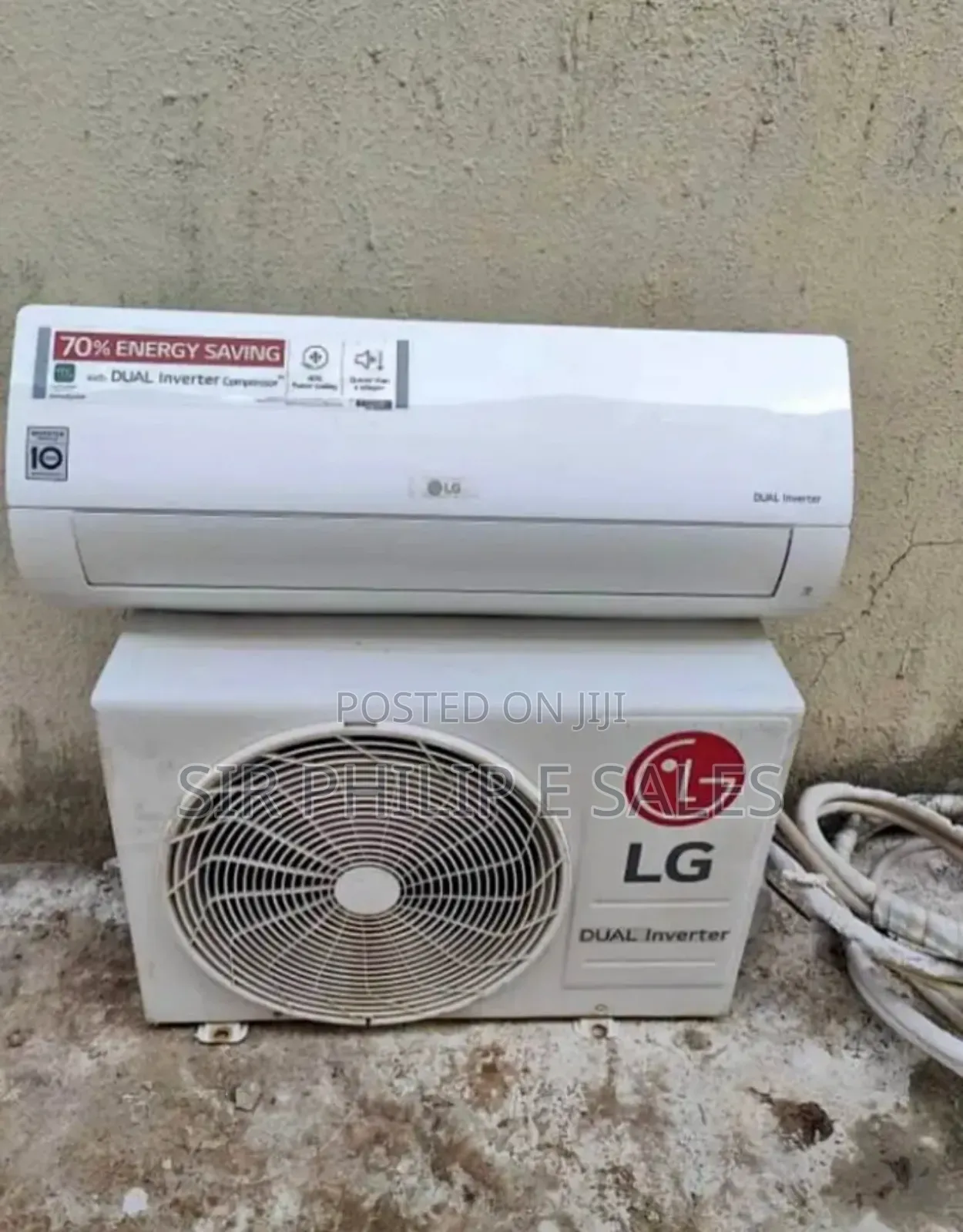 Clean Lg 1.5hp Inverter Air Conditioner