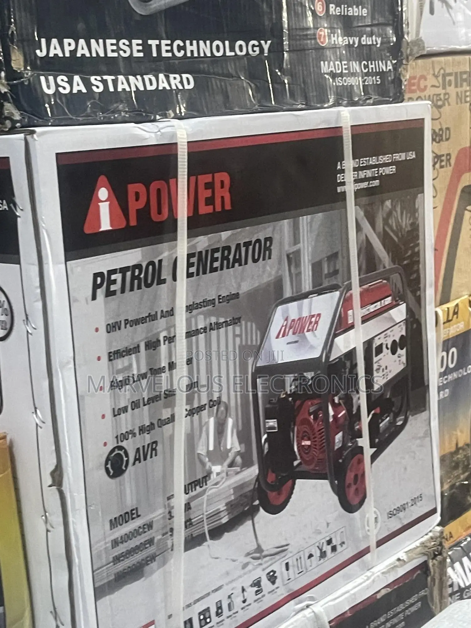Brand New Ipower Generator Full Coper Generator