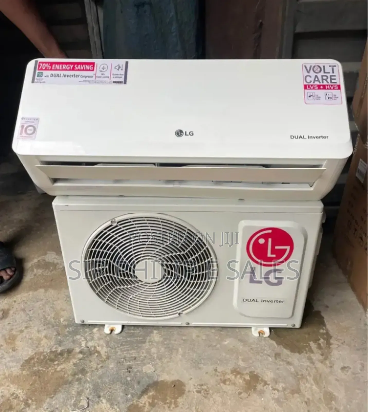 Clean Lg 1.5hp Inverter Air Conditioner