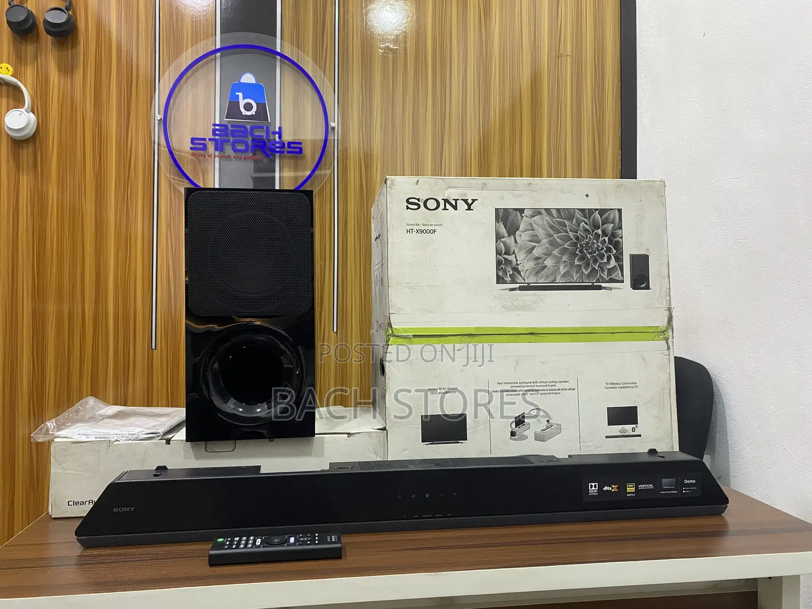 Open Boxed Sony Ht-X9000f Wireless Soundbar With Dolby Atmos