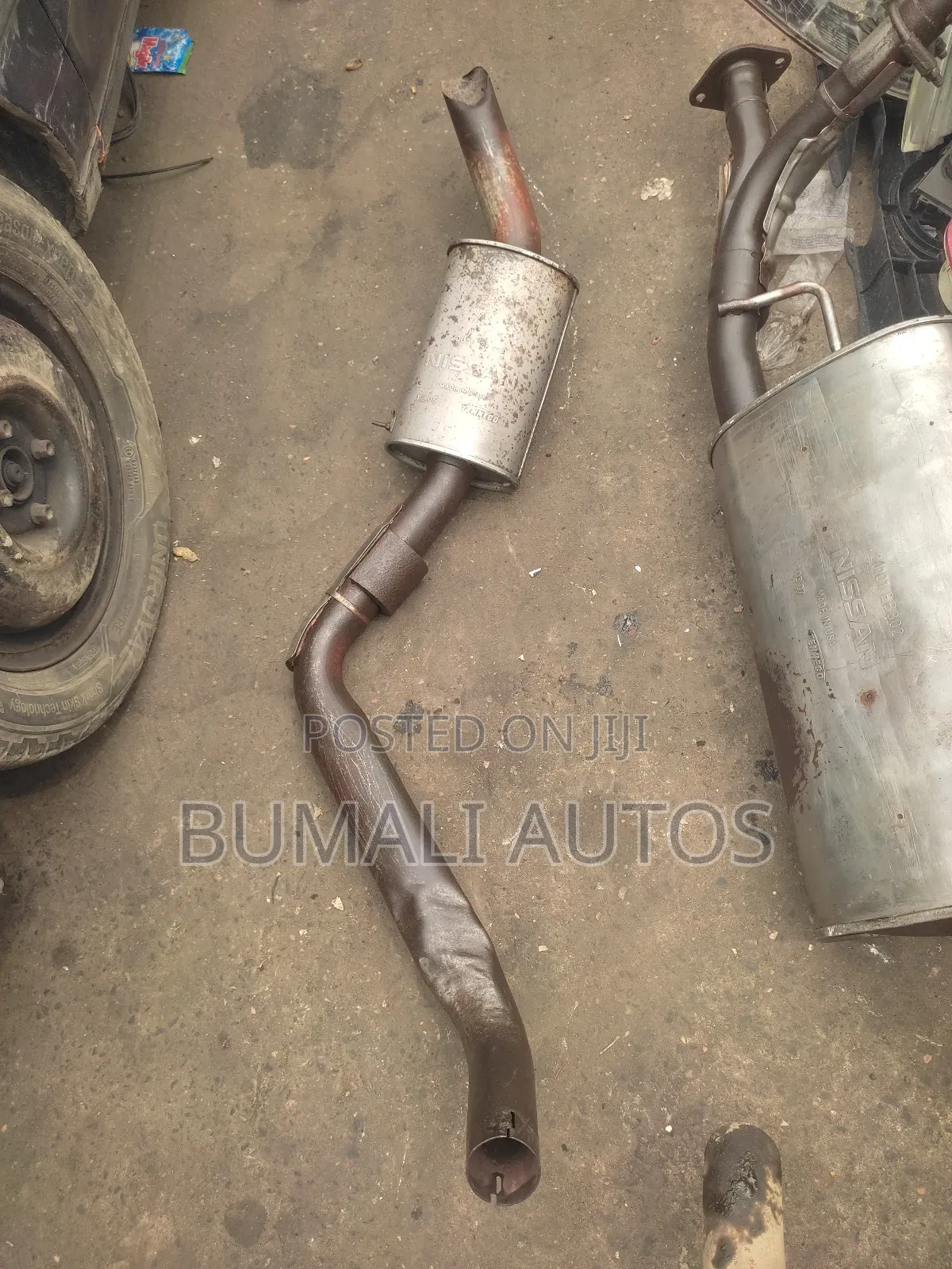 Back Exhaust Pot Nissan Pathfinder 4.0/-2005-2010 Model