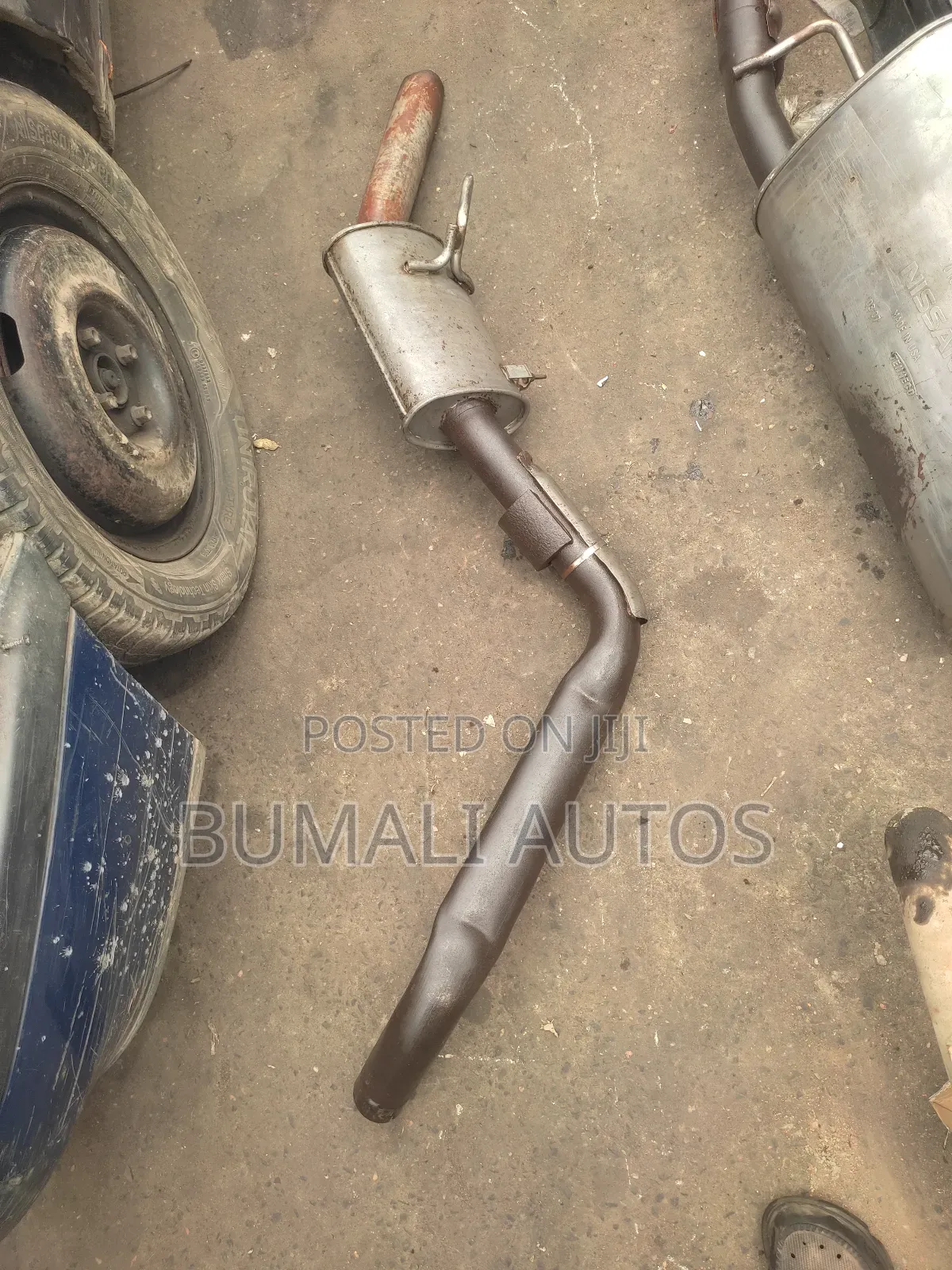 Back Exhaust Pot Nissan Pathfinder 4.0/-2005-2010 Model