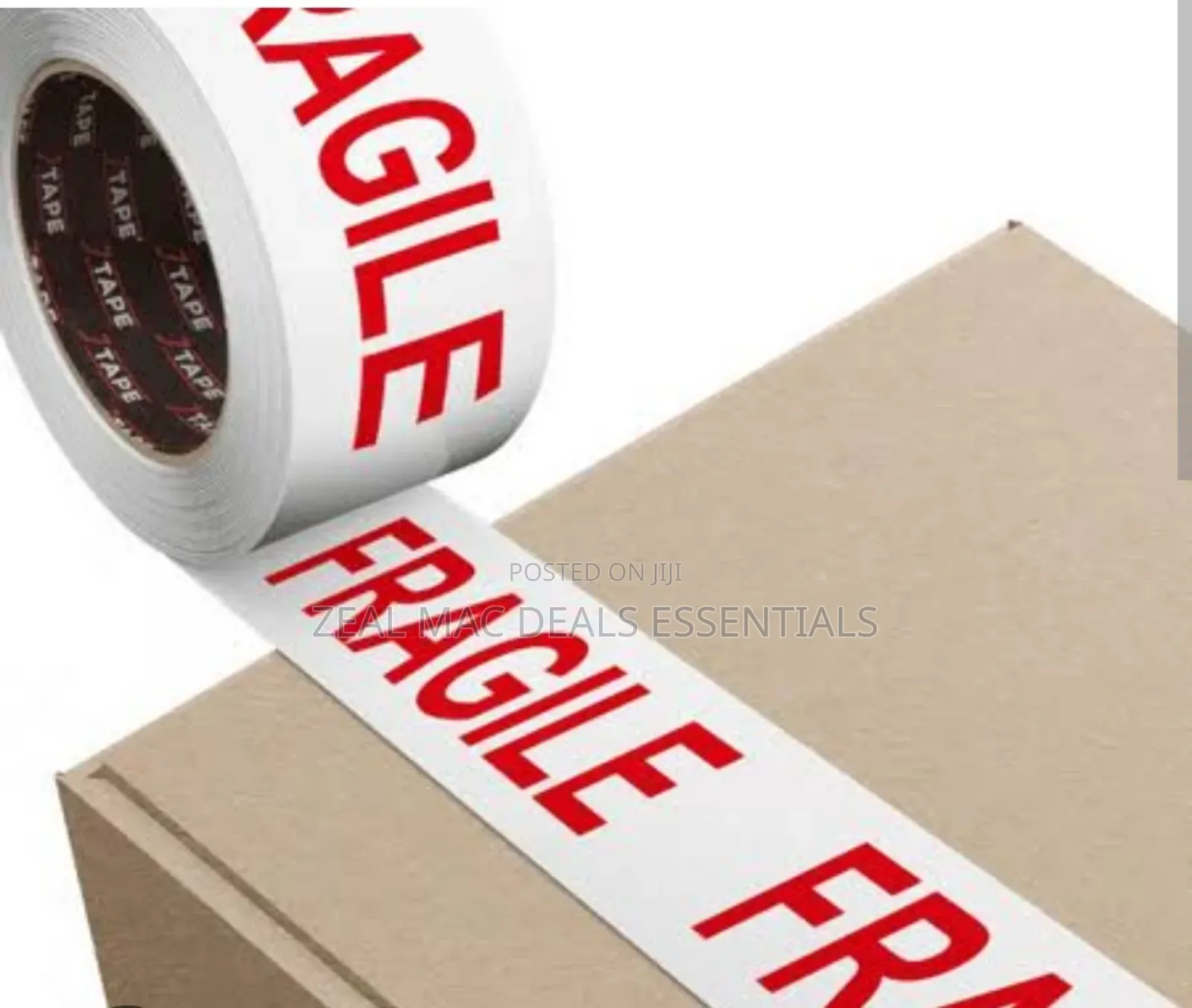 Qaulity Fragile Tapes Sign