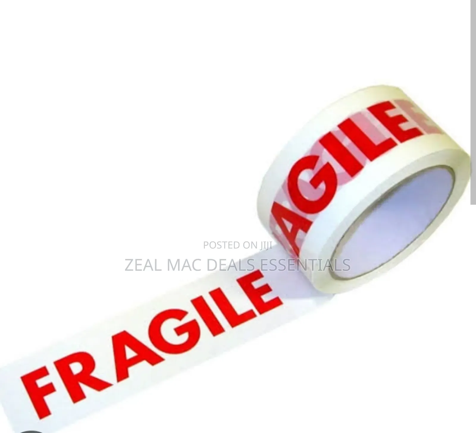 Qaulity Fragile Tapes Sign