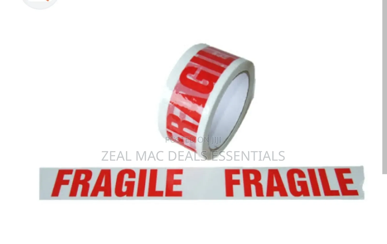 Qaulity Fragile Tapes Sign