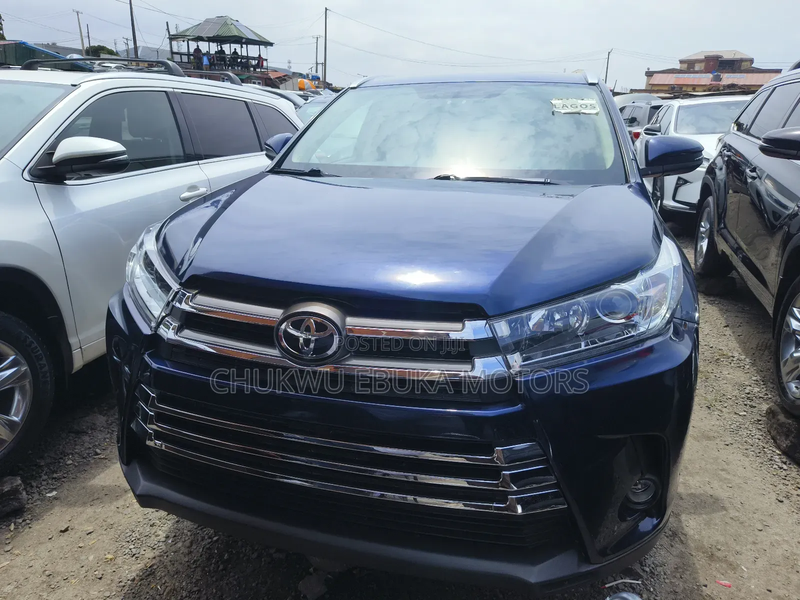 Toyota Highlander Limited V6 4x4 (3.5L 6cyl 6A) 2016 Blue