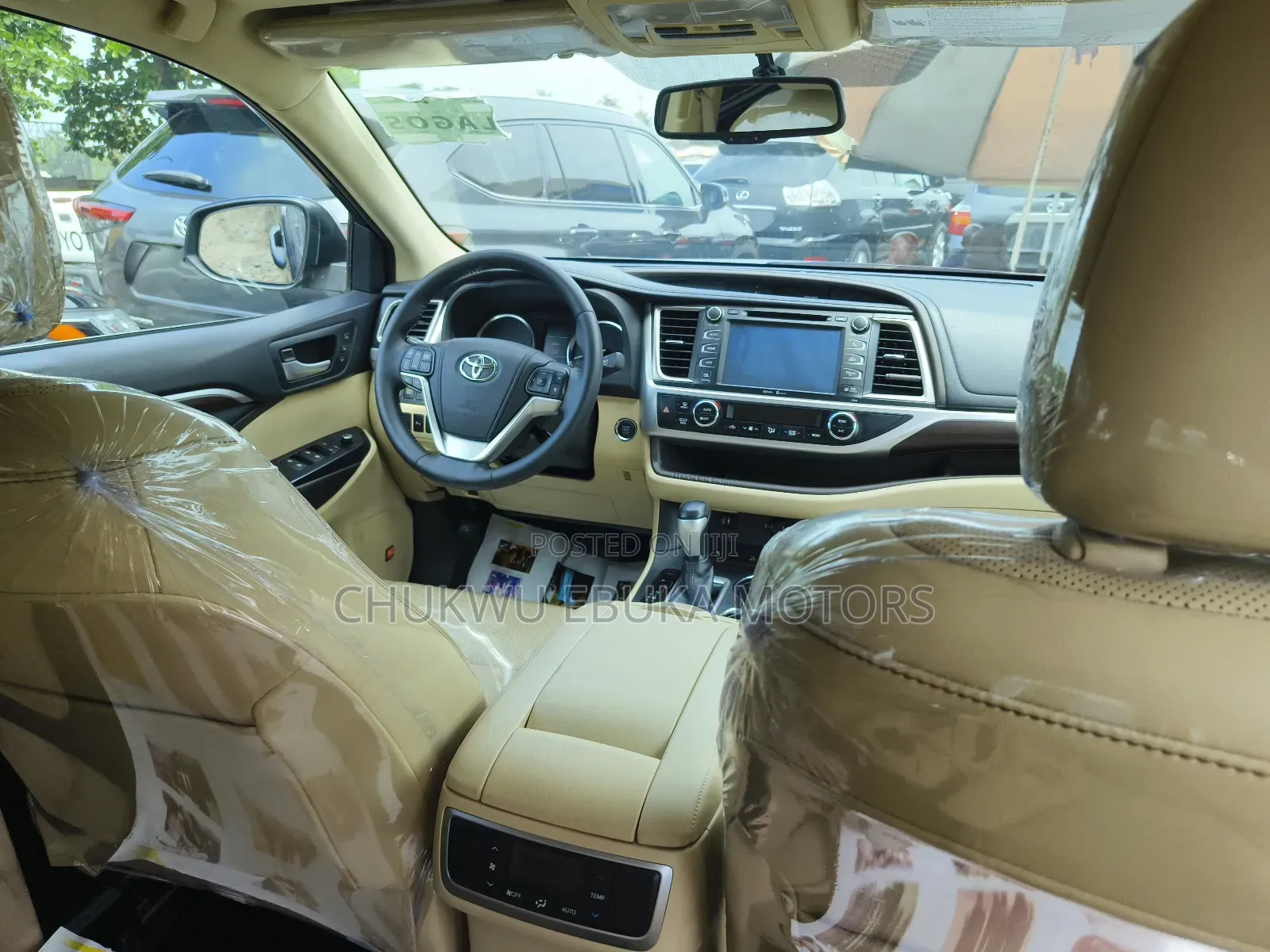 Toyota Highlander Limited V6 4x4 (3.5L 6cyl 6A) 2016 Blue