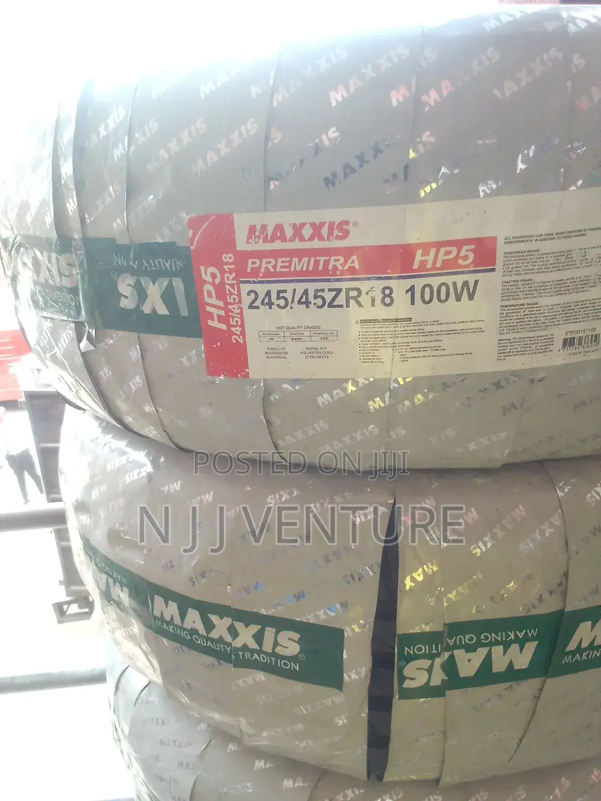 245 45 R18 Maxxis Non China