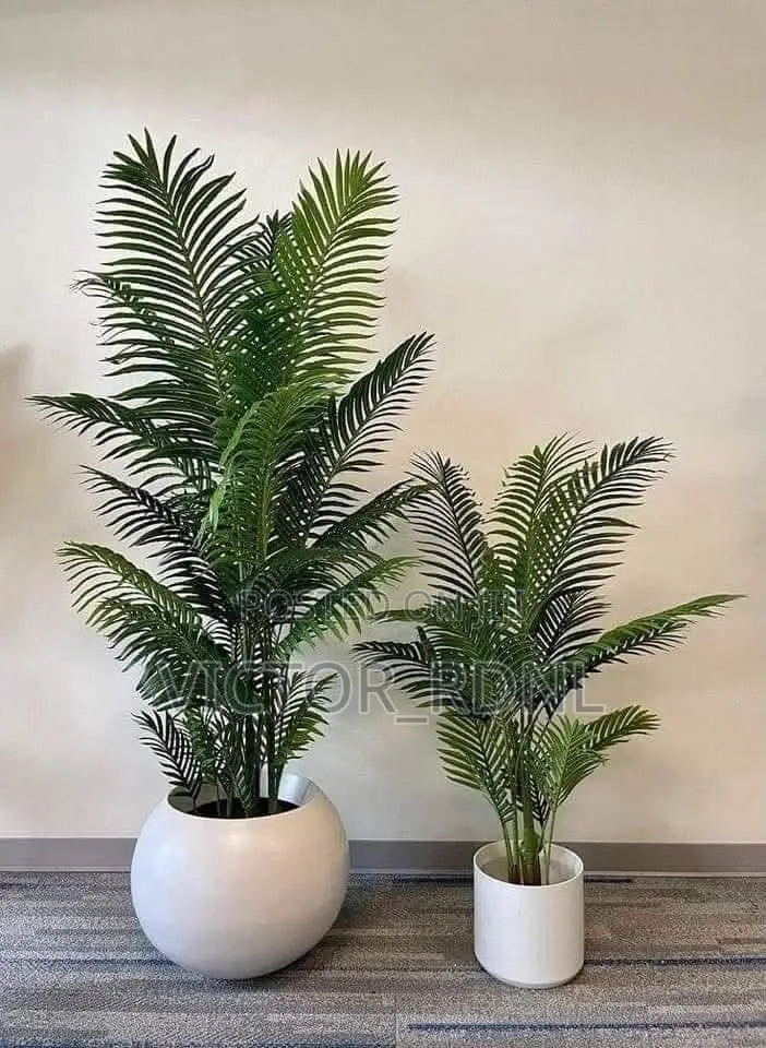 Bamboo Palm Flower Pot Design