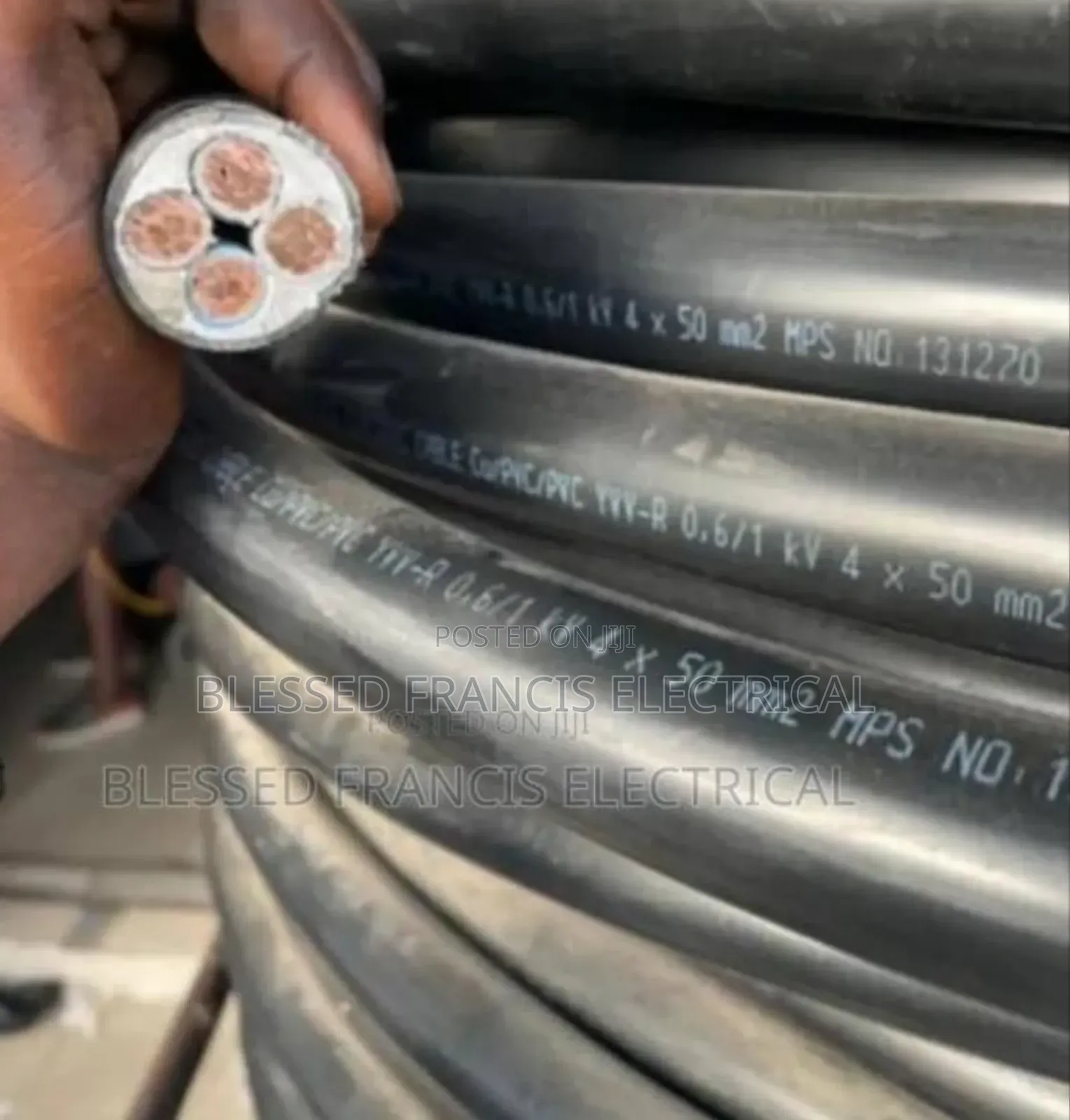 4x50mm Bicc Electric Cable Pvc Pvc