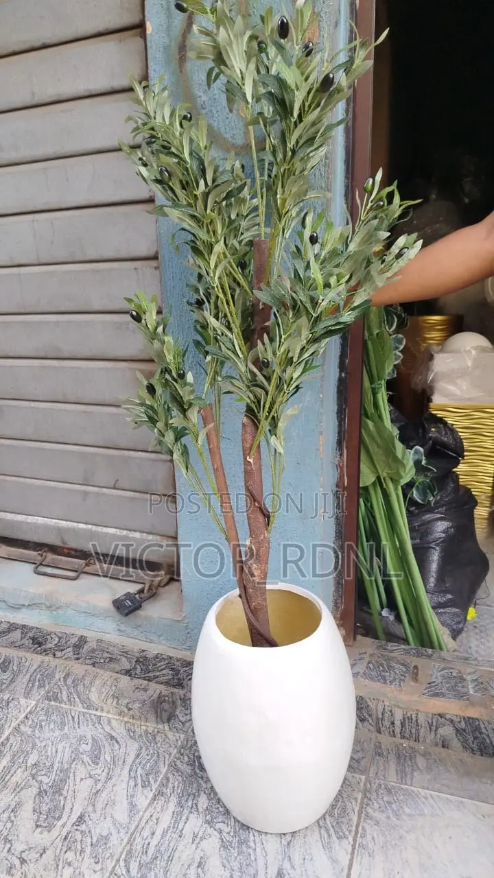 Bamboo Palm Flower Pot Design
