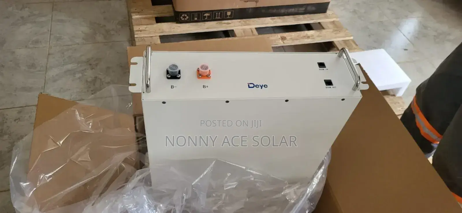 Deye 5.12kwh Lithium Battery Lifepo4 (High Voltage)