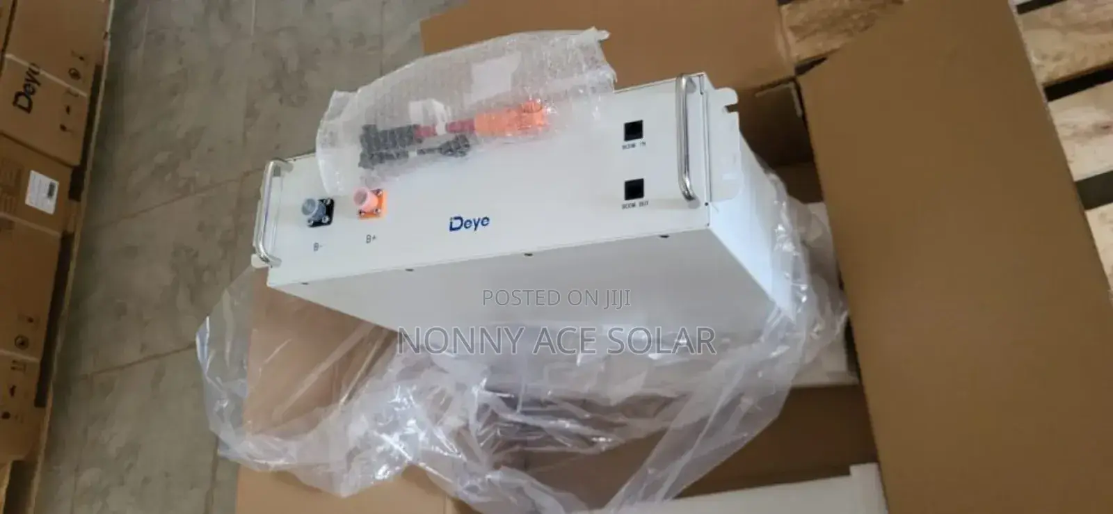 Deye 5.12kwh Lithium Battery Lifepo4 (High Voltage)