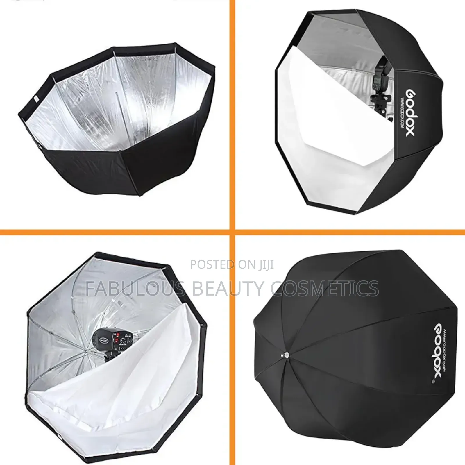 Godox Umbrella Softbox - Portable 32 Inches/80cm Reflector