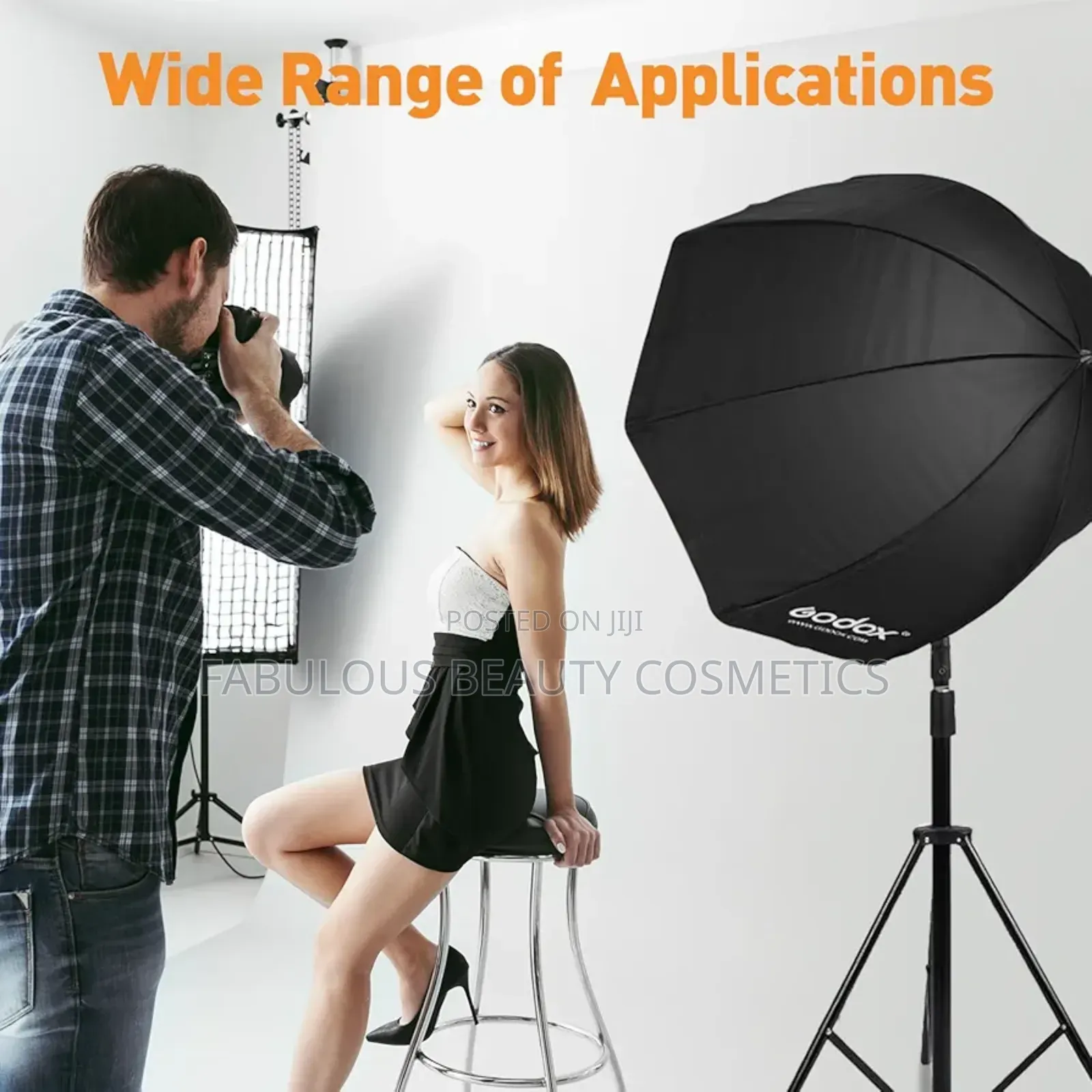 Godox Umbrella Softbox - Portable 32 Inches/80cm Reflector