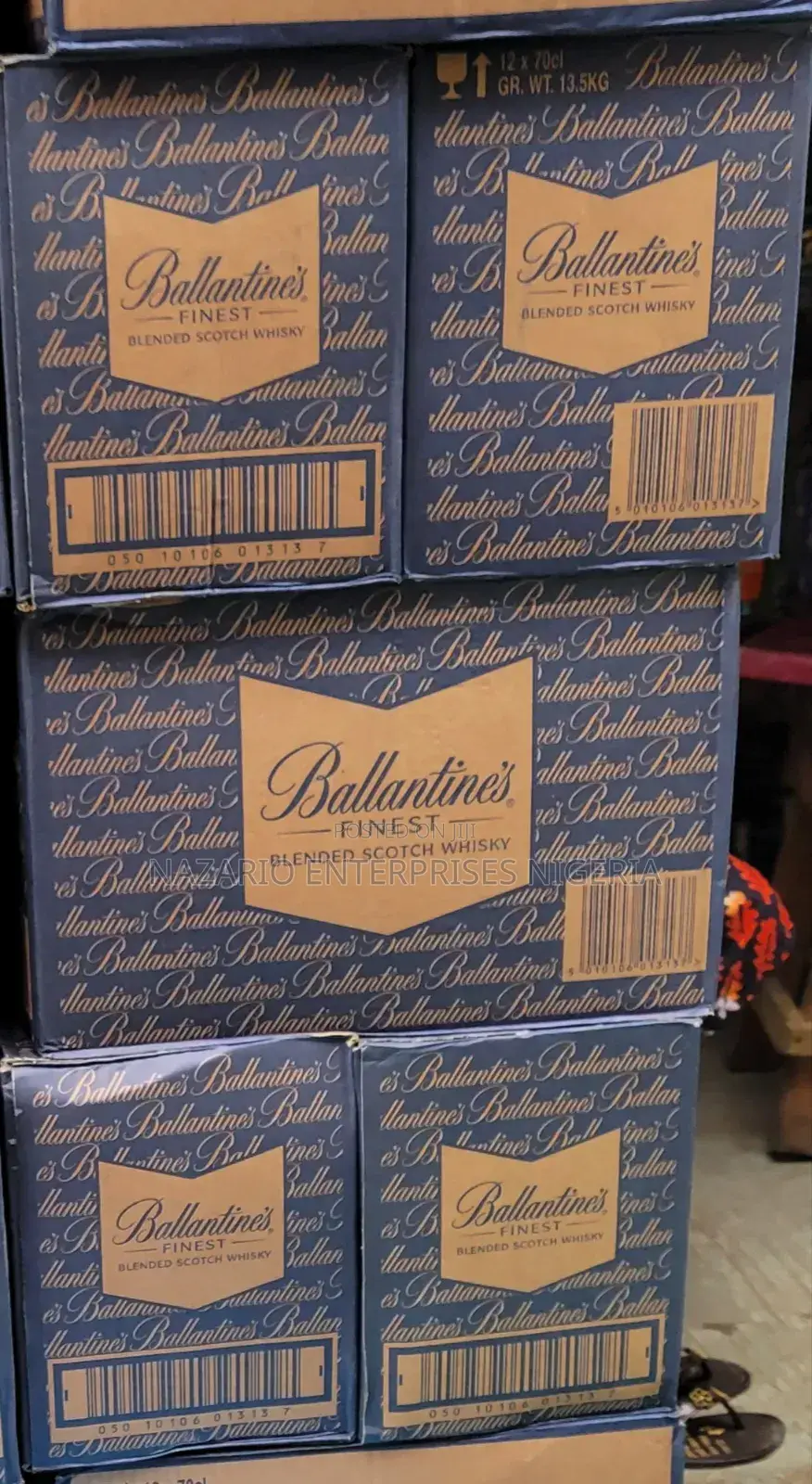 Ballantine’S Finest Whisky 700ml – By 12 Bottles