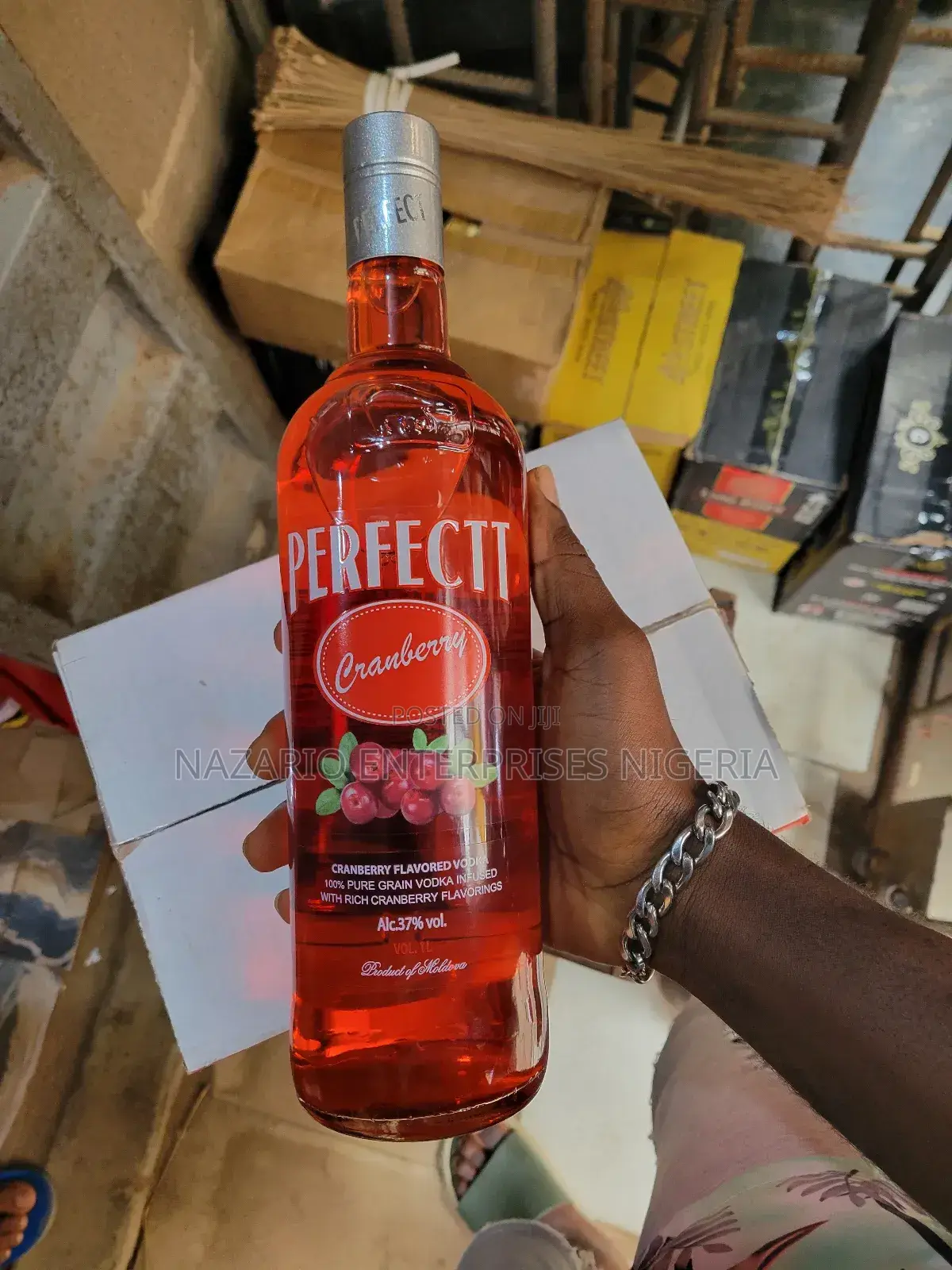 Perfectt Vodka Cranberry Flavor 1l – By 12 Bottles