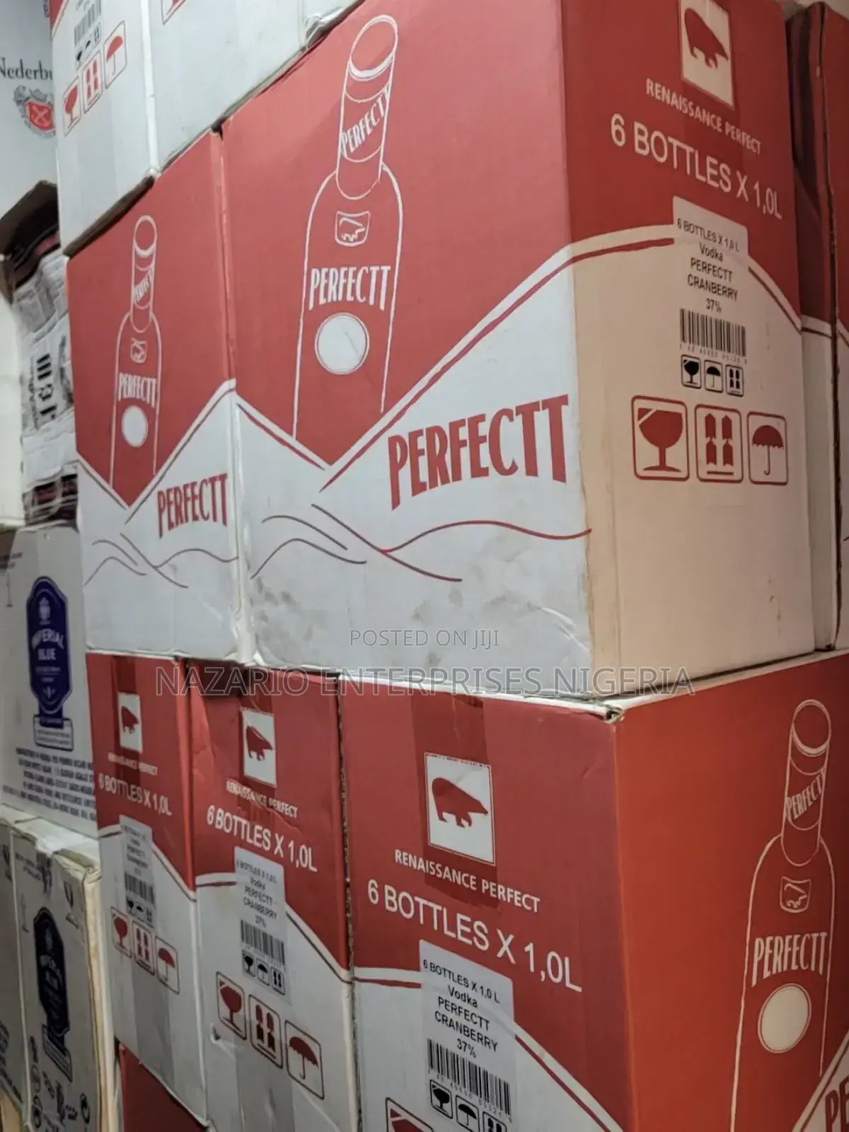 Perfectt Vodka Cranberry Flavor 1l – By 12 Bottles