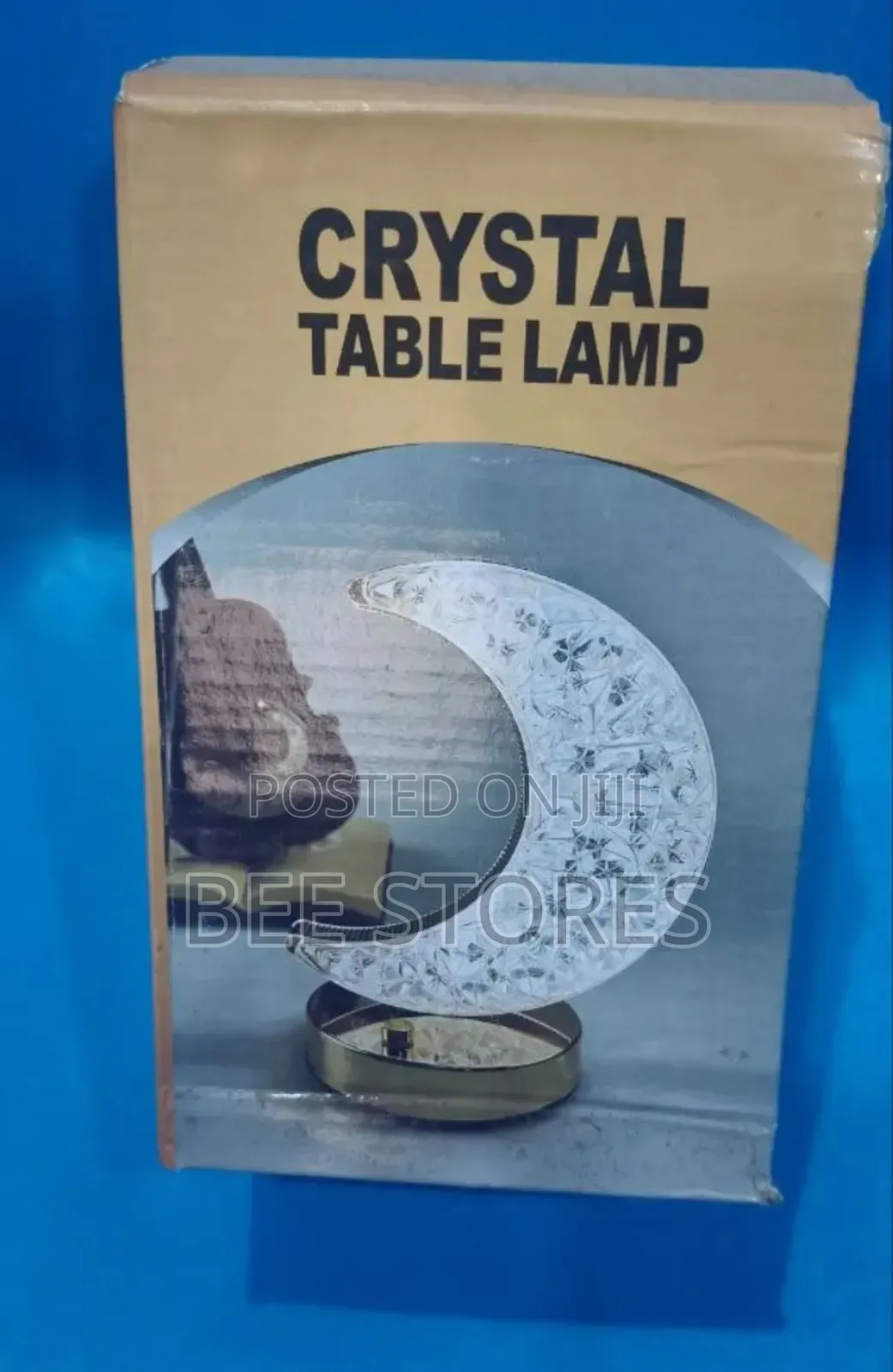 Crystal Table Lamp Moon Star Light Lamp