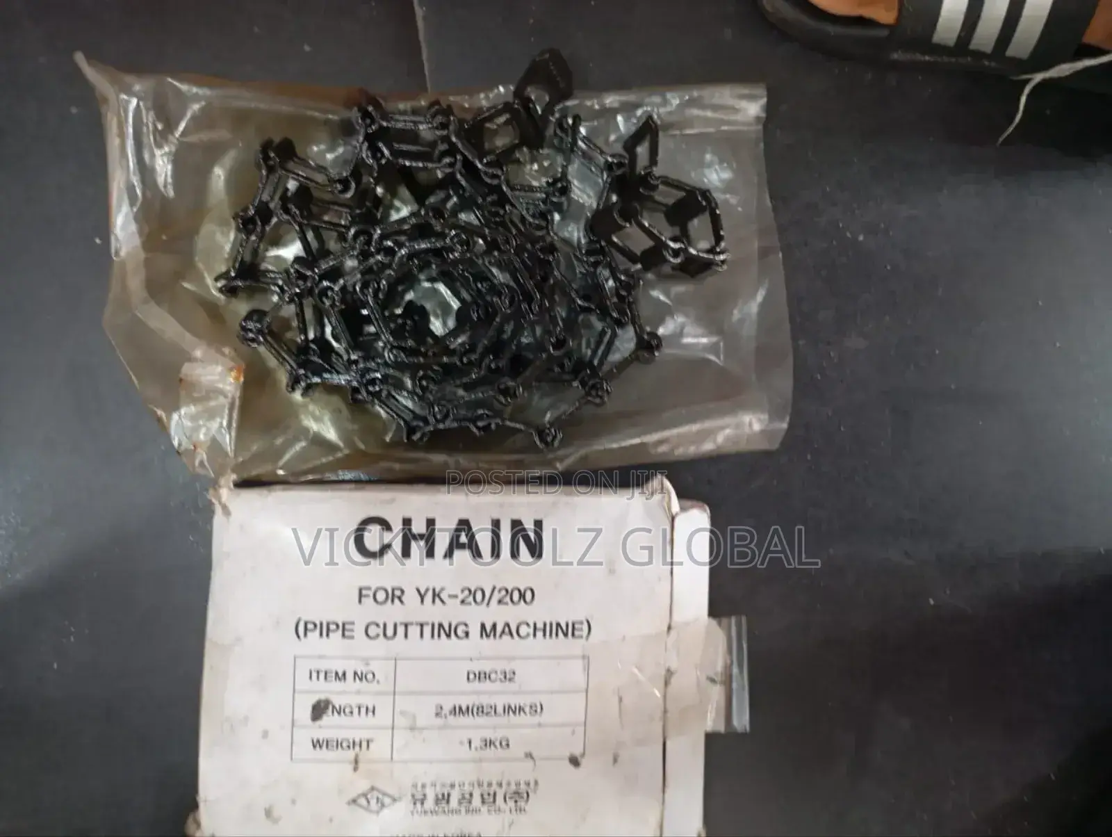Chain Pipe Cutting Machine (82links)