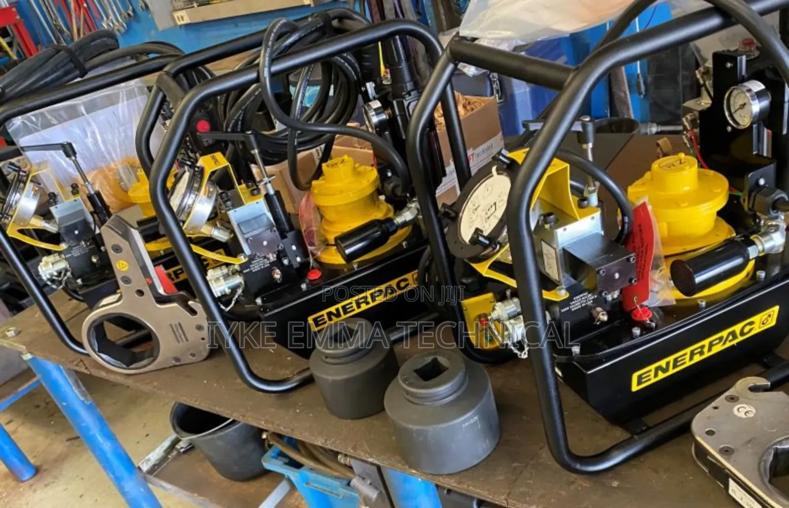 Enerpac Za4-Series Air-Driven Hydraulic Torque Wrench Pump