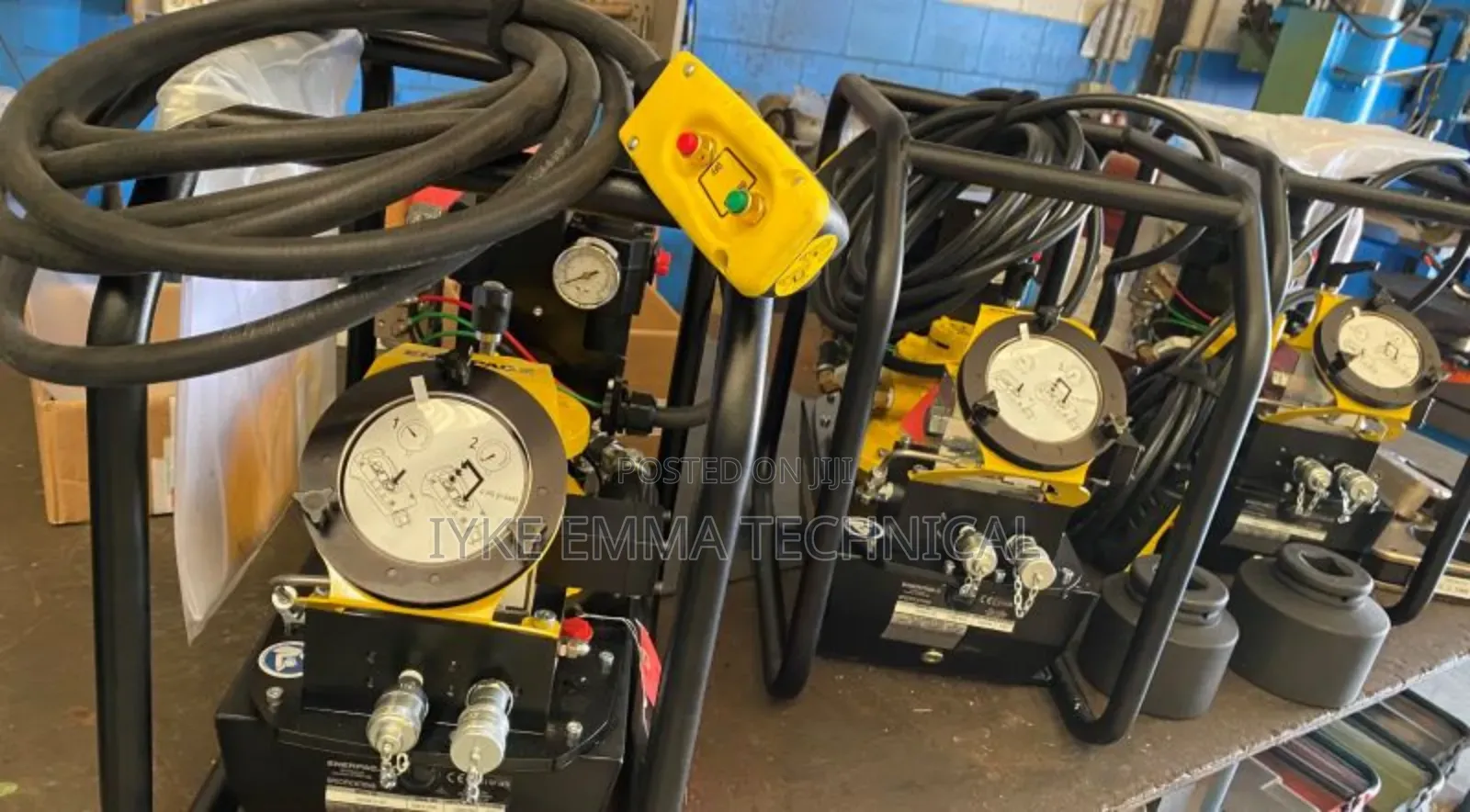 Enerpac Za4-Series Air-Driven Hydraulic Torque Wrench Pump