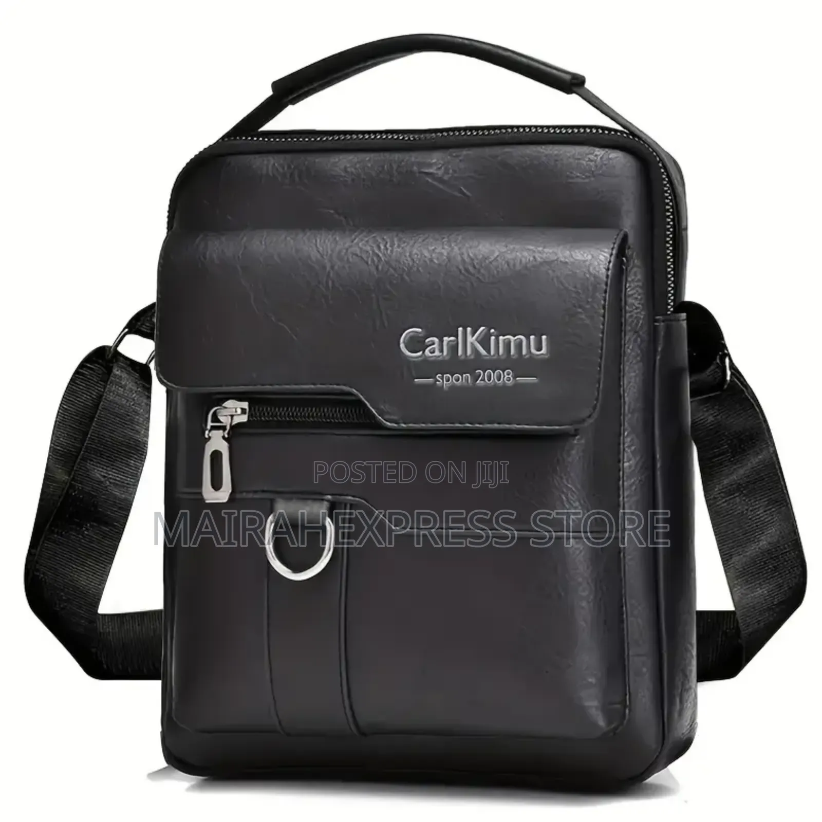 Unisex Retro Vertical Crossbody Bag