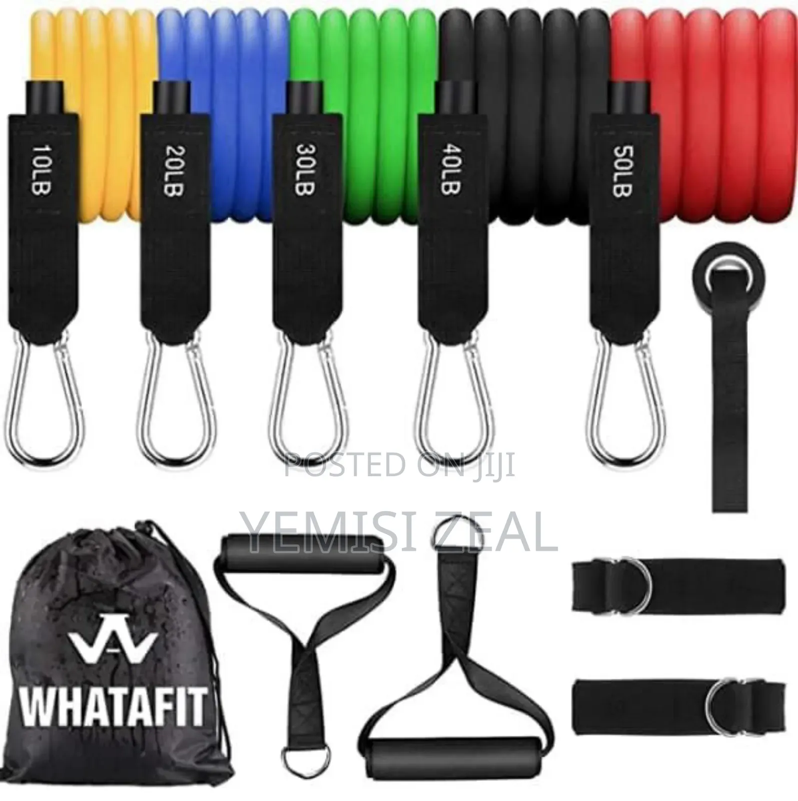 5in1 Resistance Rope Power Band