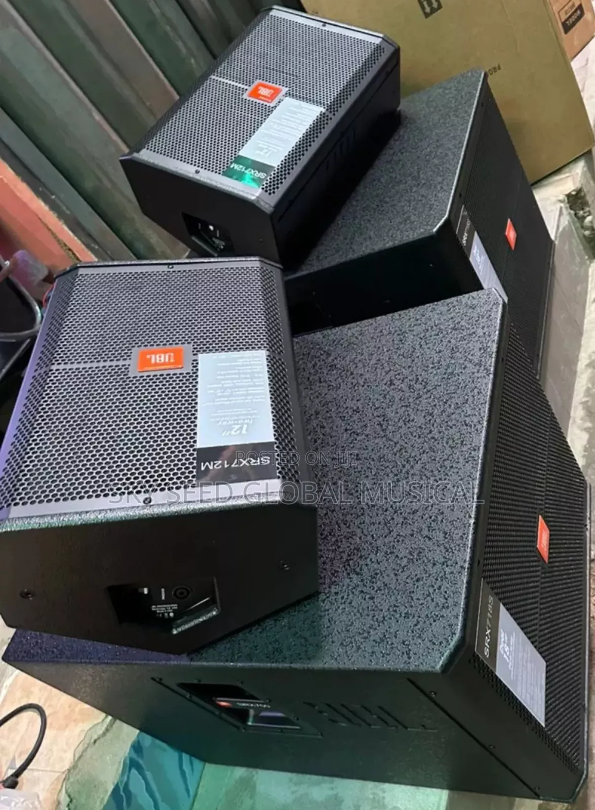 Original JBL Single Sub and a Pair Monitors