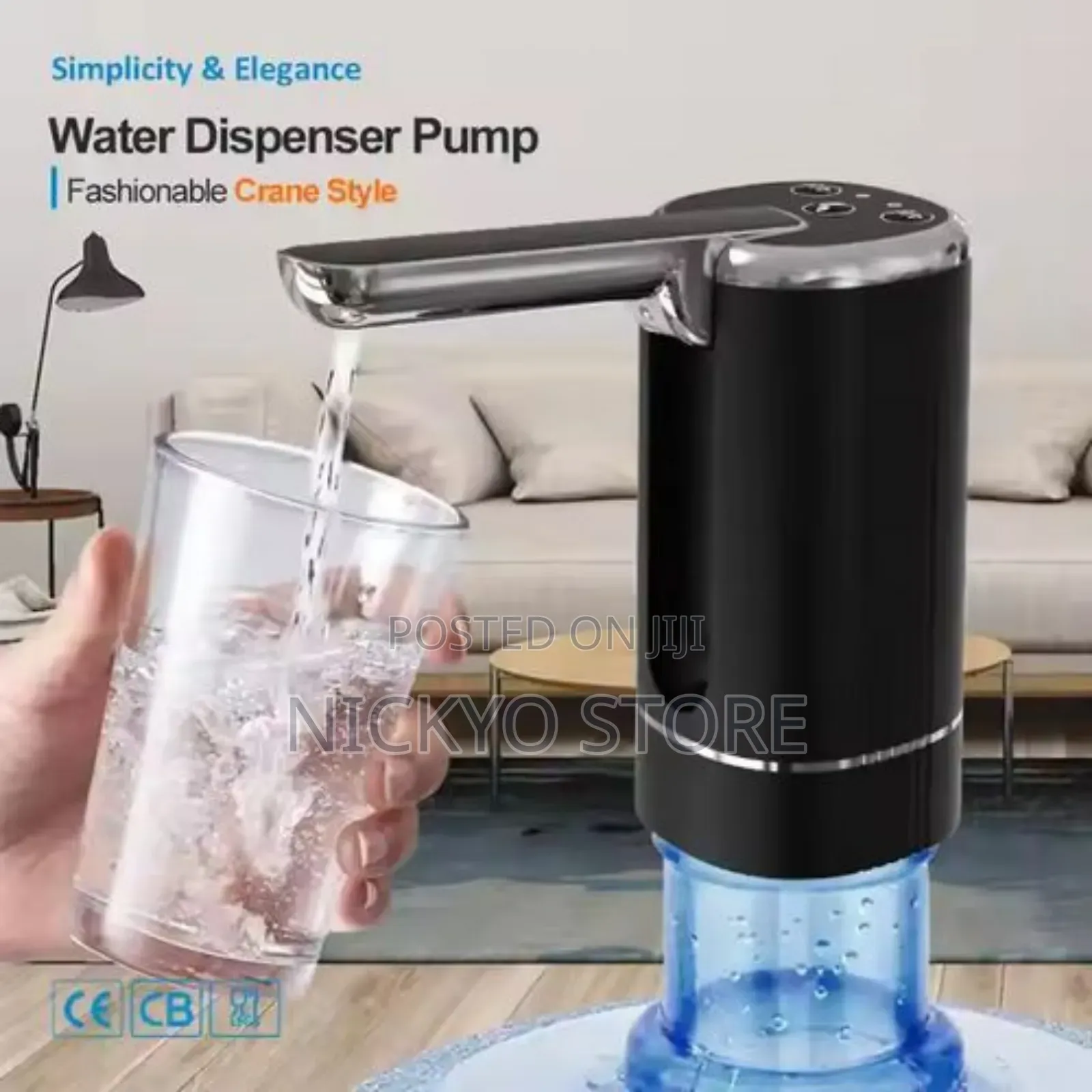 Rechargeable Automatic Water Dispenser Pump